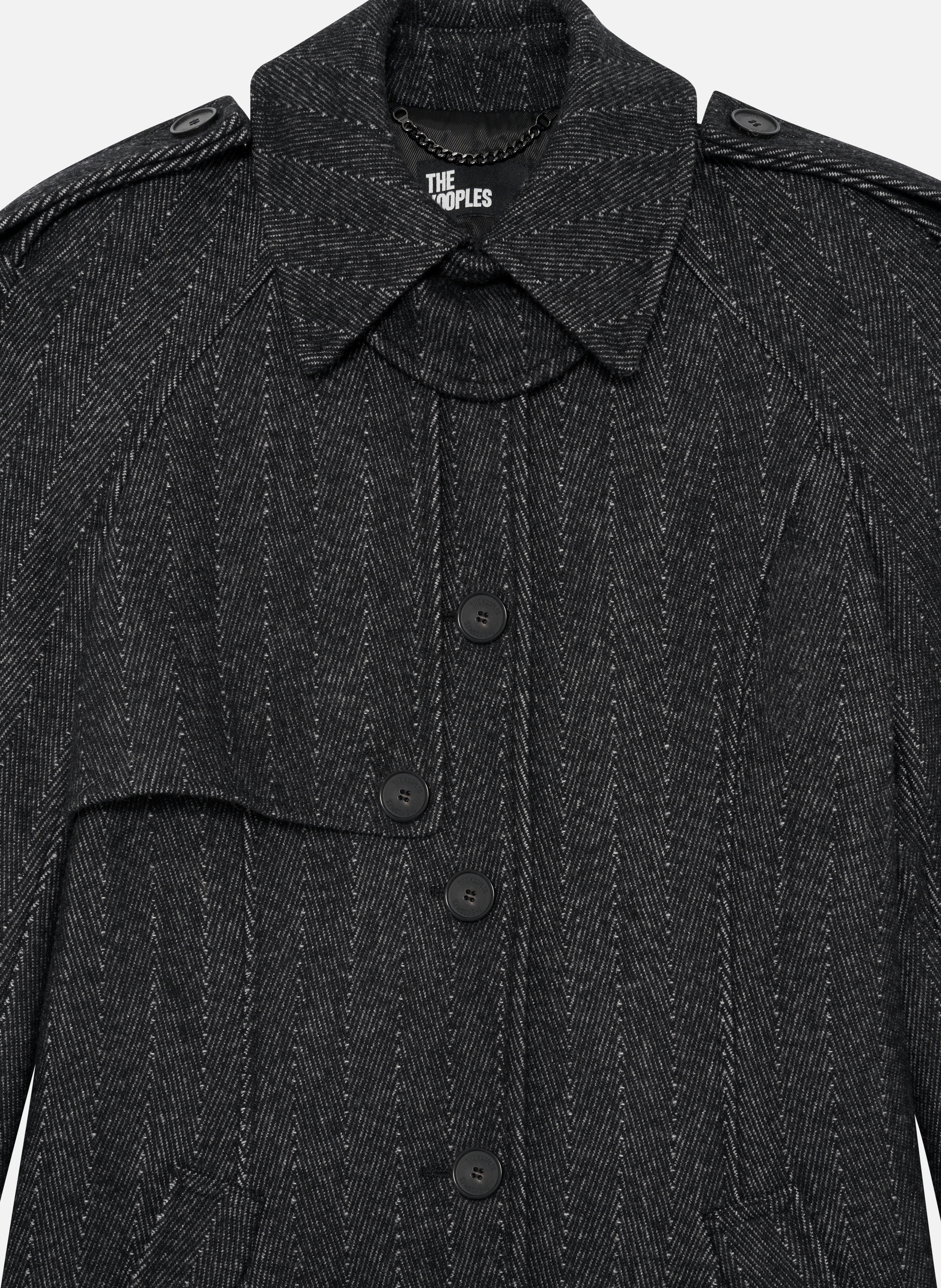 Long coat THE KOOPLES Grey