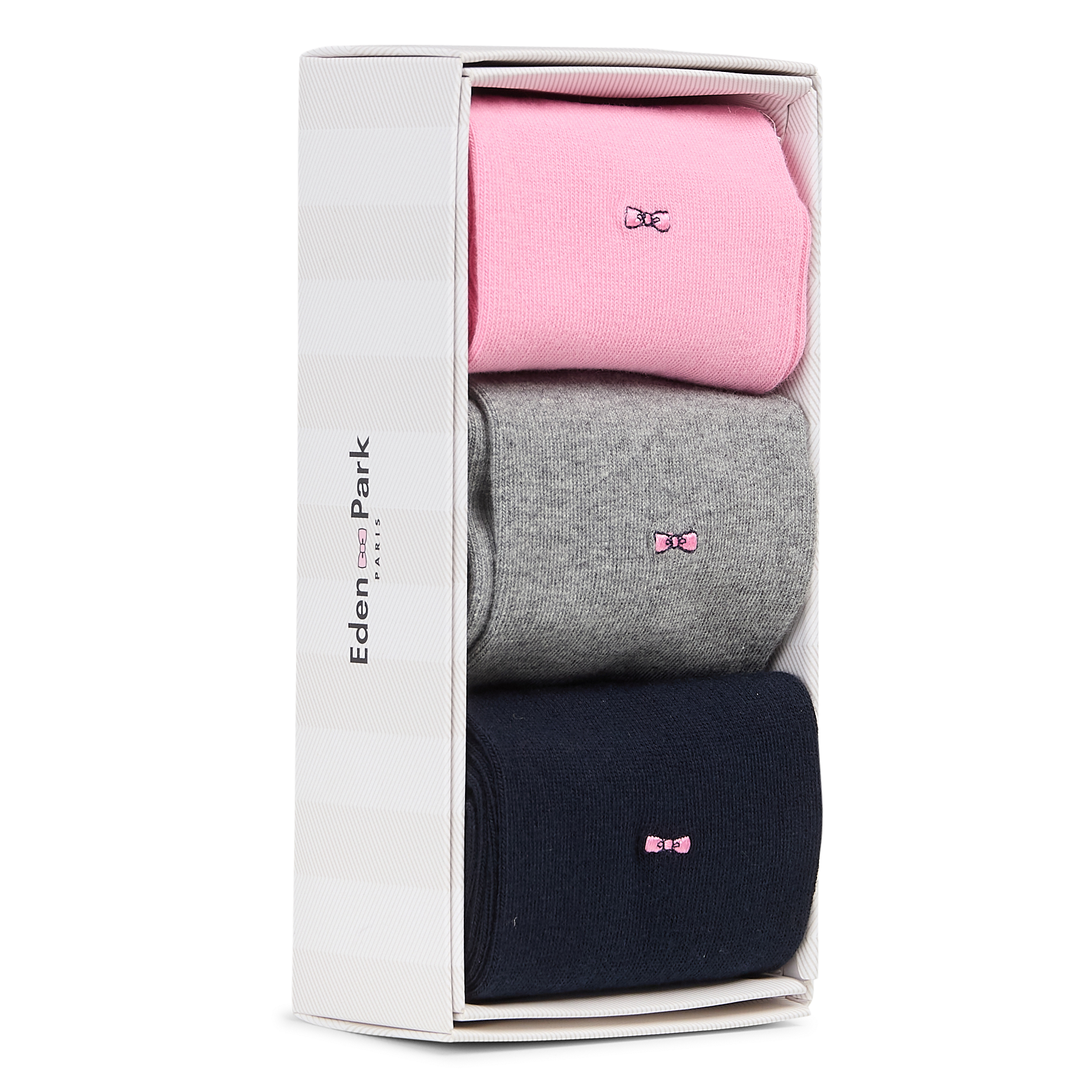 Lot de 3 paires de chaussettes en coton mélangé EDEN PARK