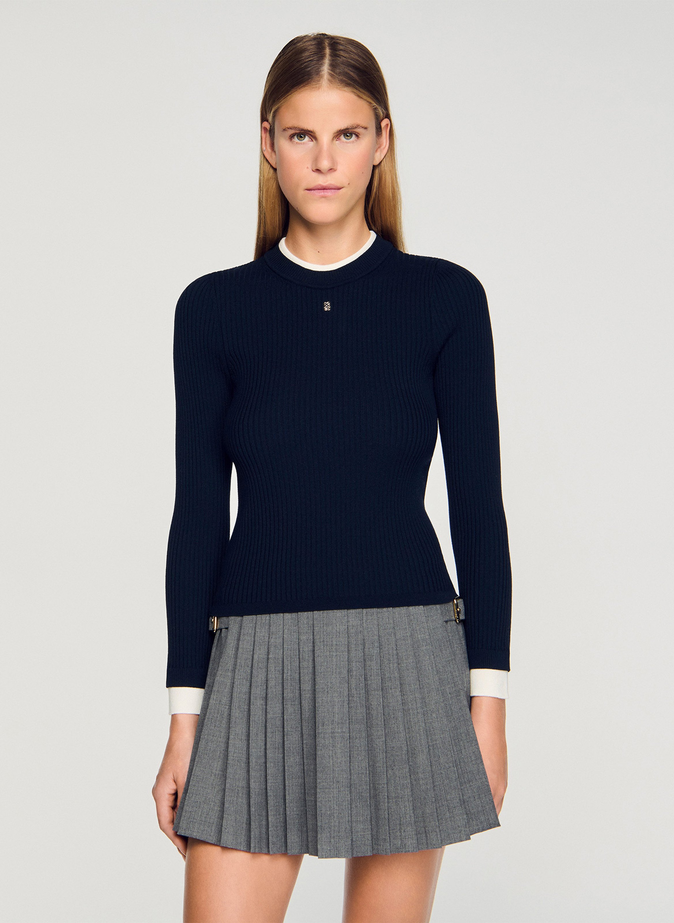 Pull col rond SANDRO