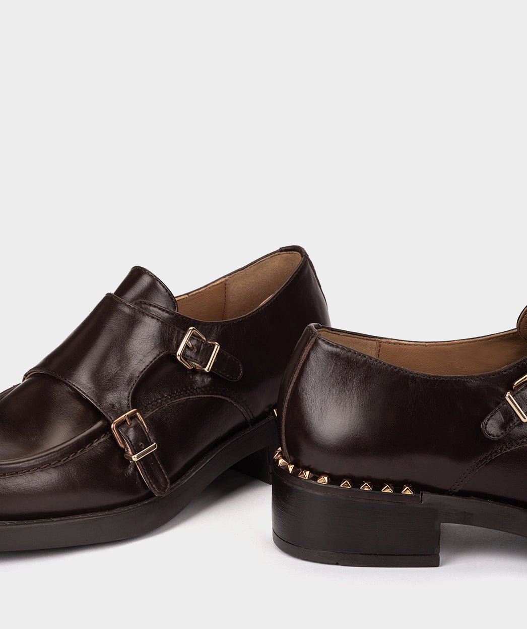 Brown leather loafers PEDRO MIRALLES Brown