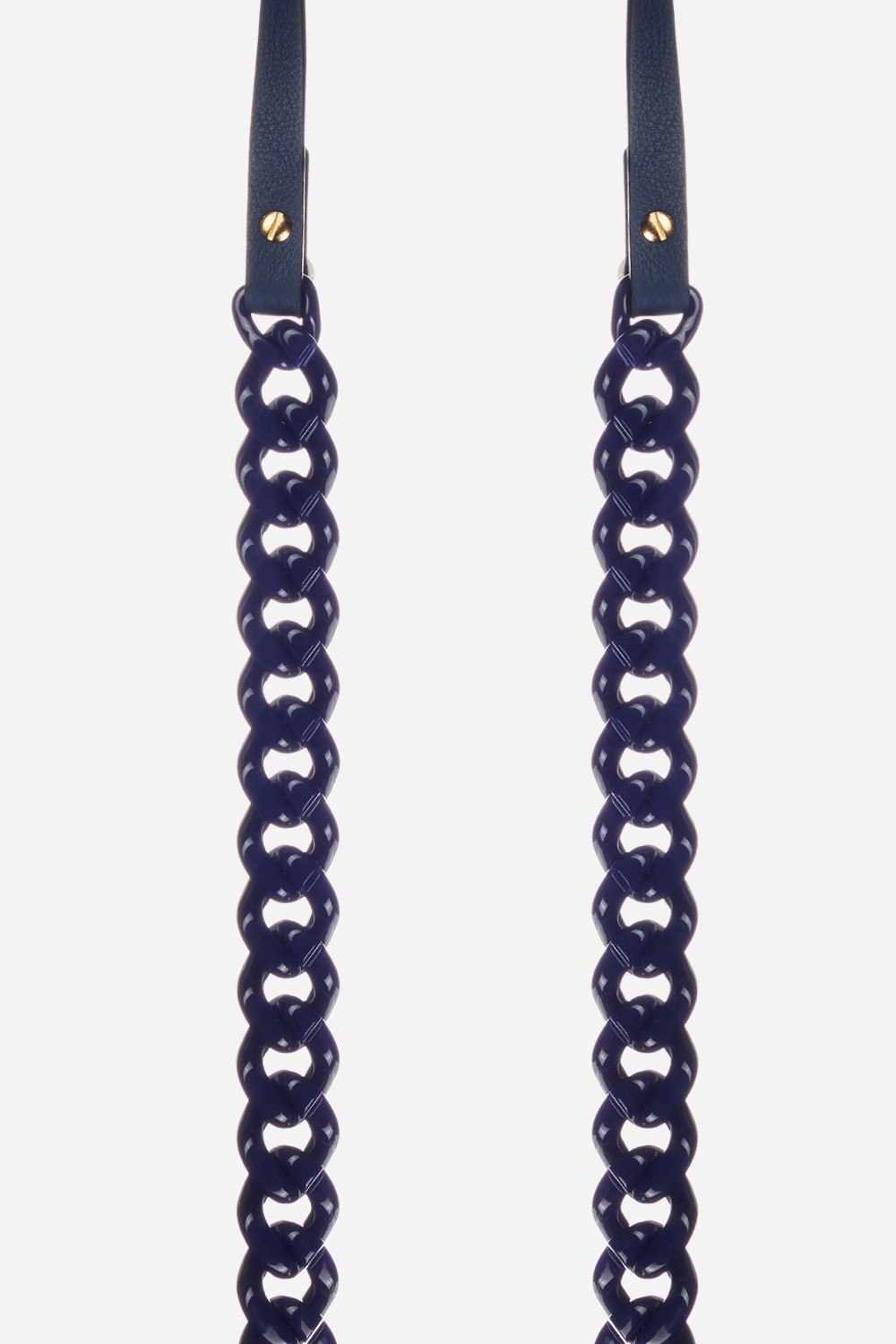 Resin phone chain Blue