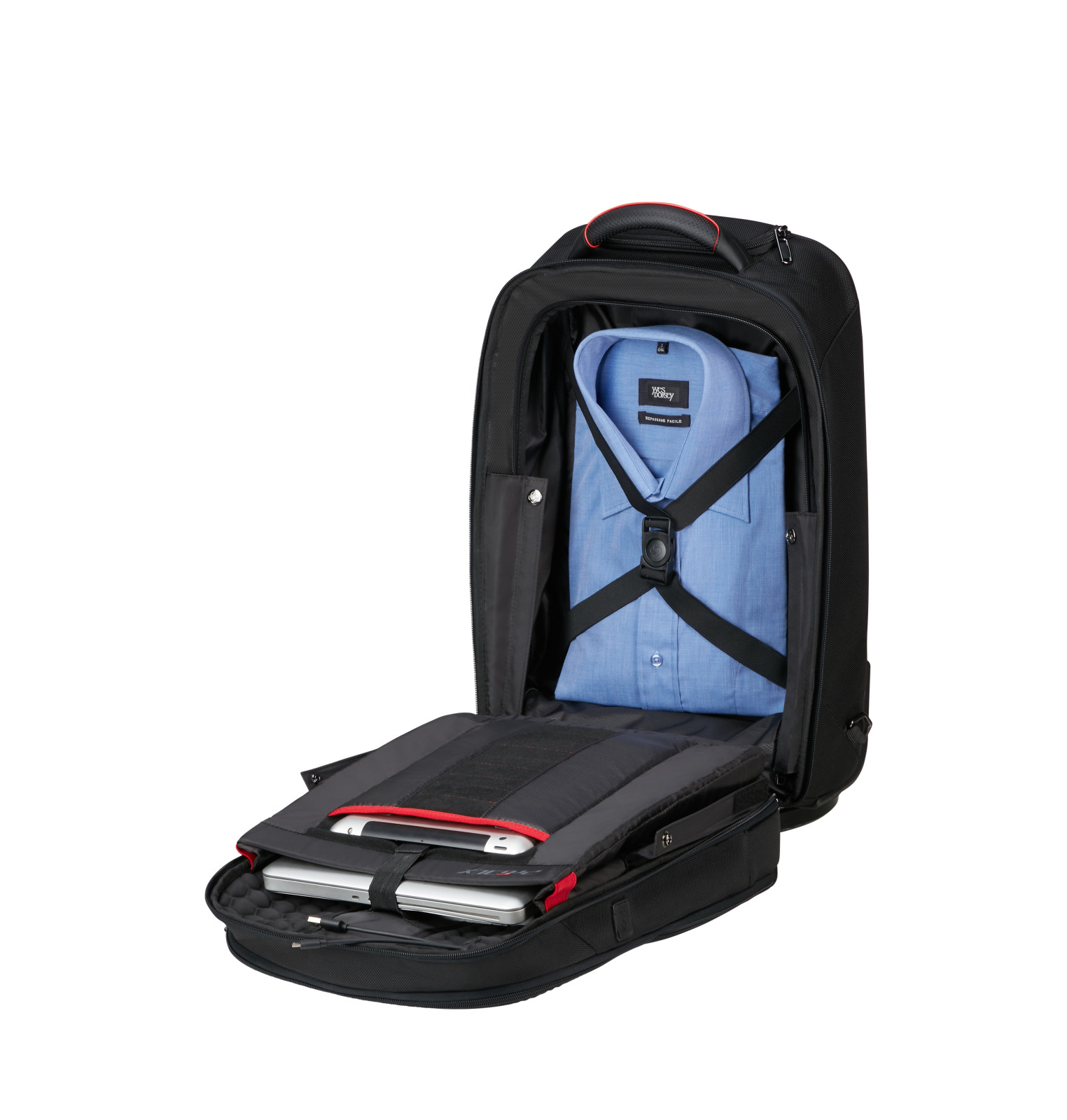 Pro-dlx 6 wheeled laptop backpack SAMSONITE Black