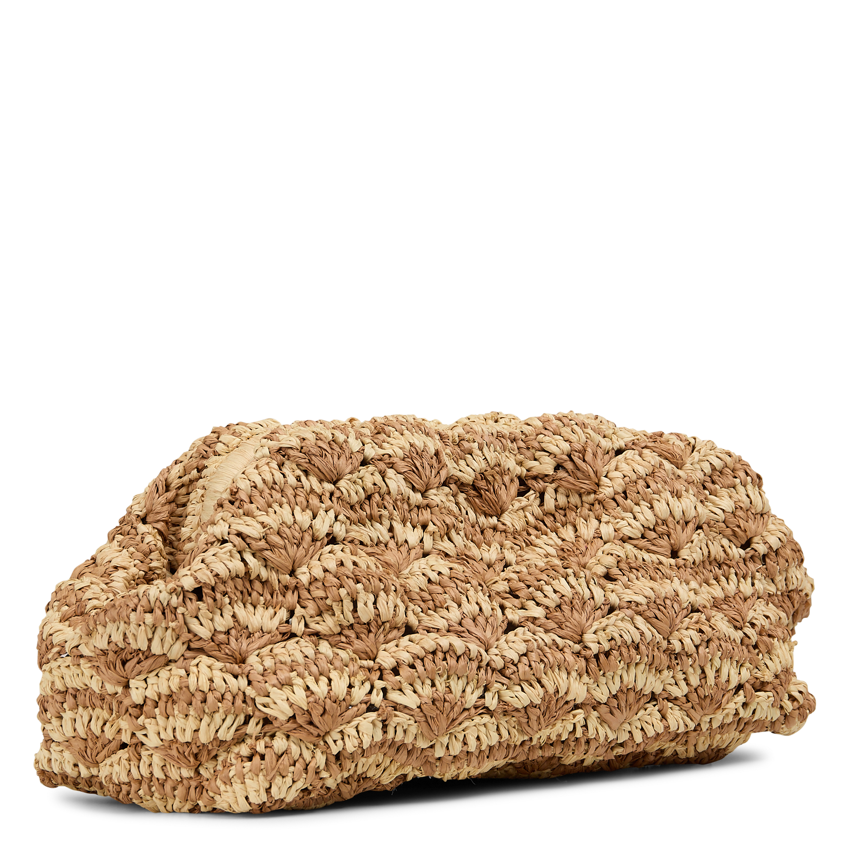 Pochette in rafia CAMALYA Beige