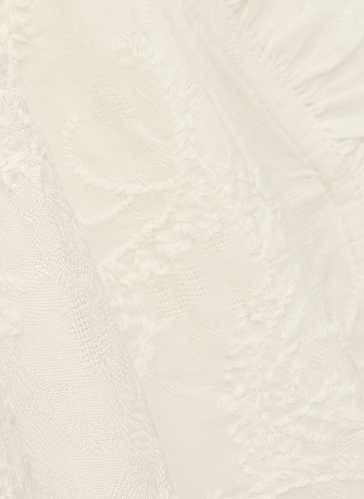 Geborduurde blouse met V-hals BA&SH Beige