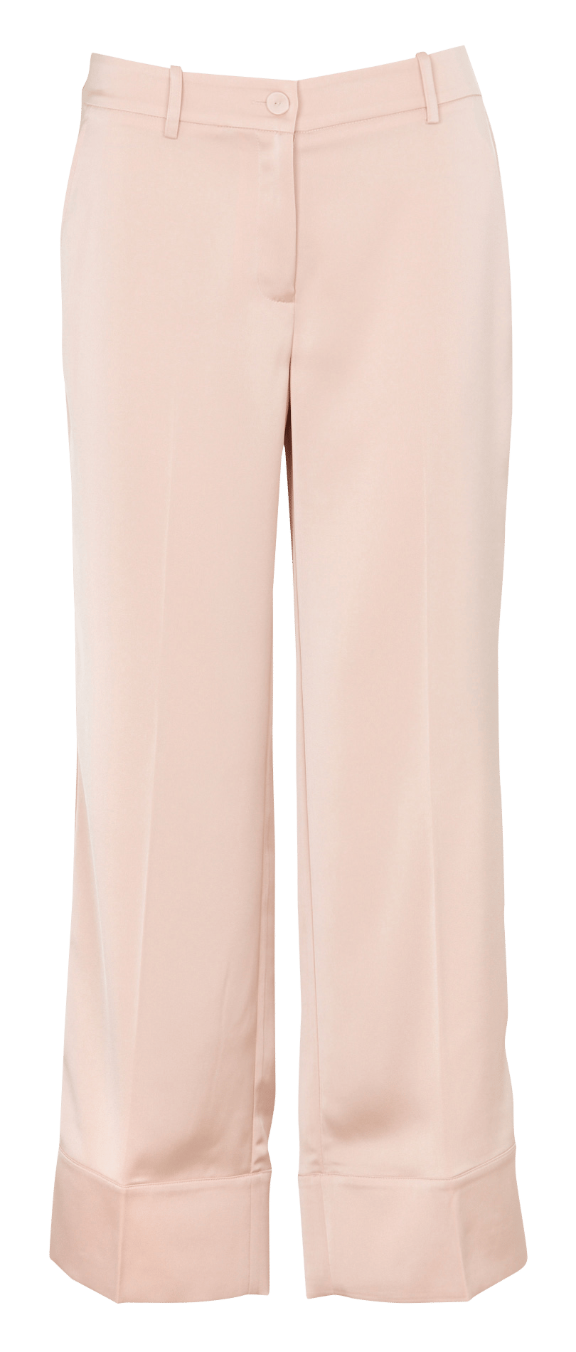 Pantalon droit satiné ZAPA Beige