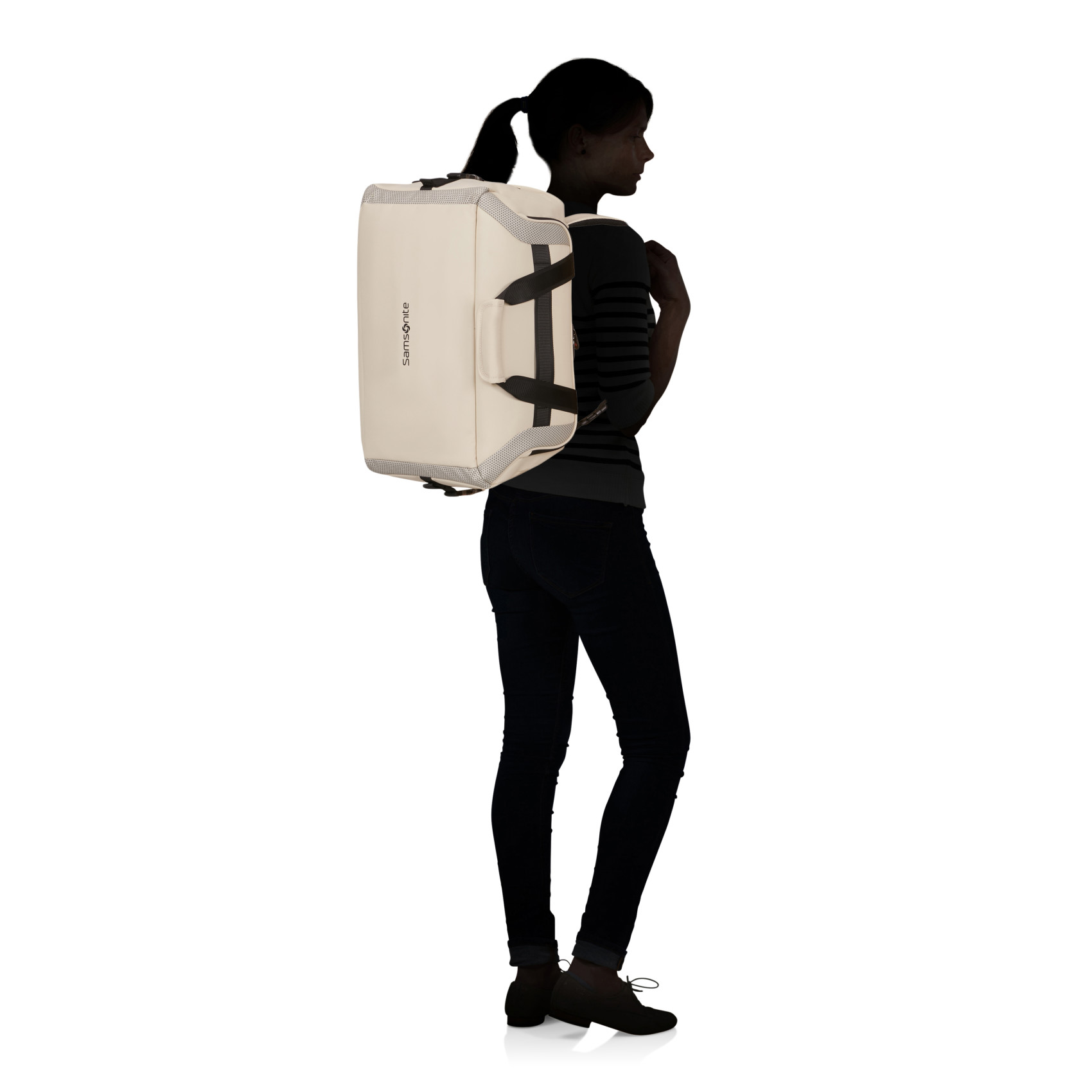 Glazed sac de voyage SAMSONITE Beige