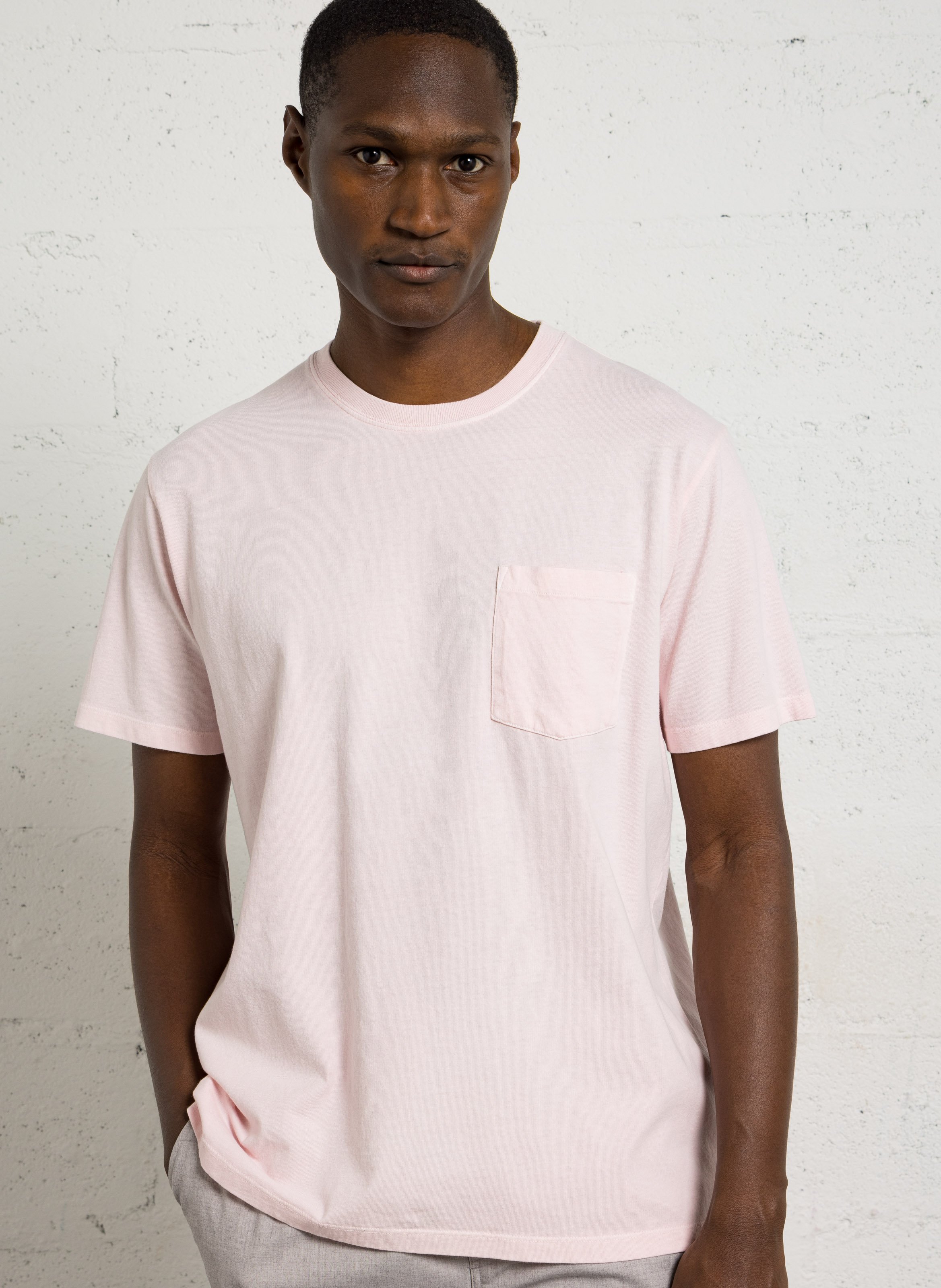 Effen T-shirt HARTFORD Roze