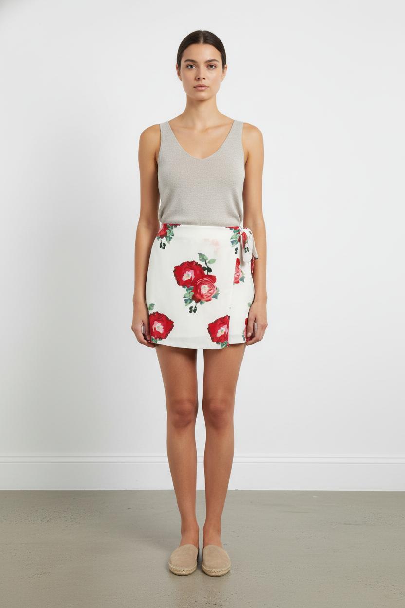 Jupe courte & midi SEZANE - Seconde main Blanc