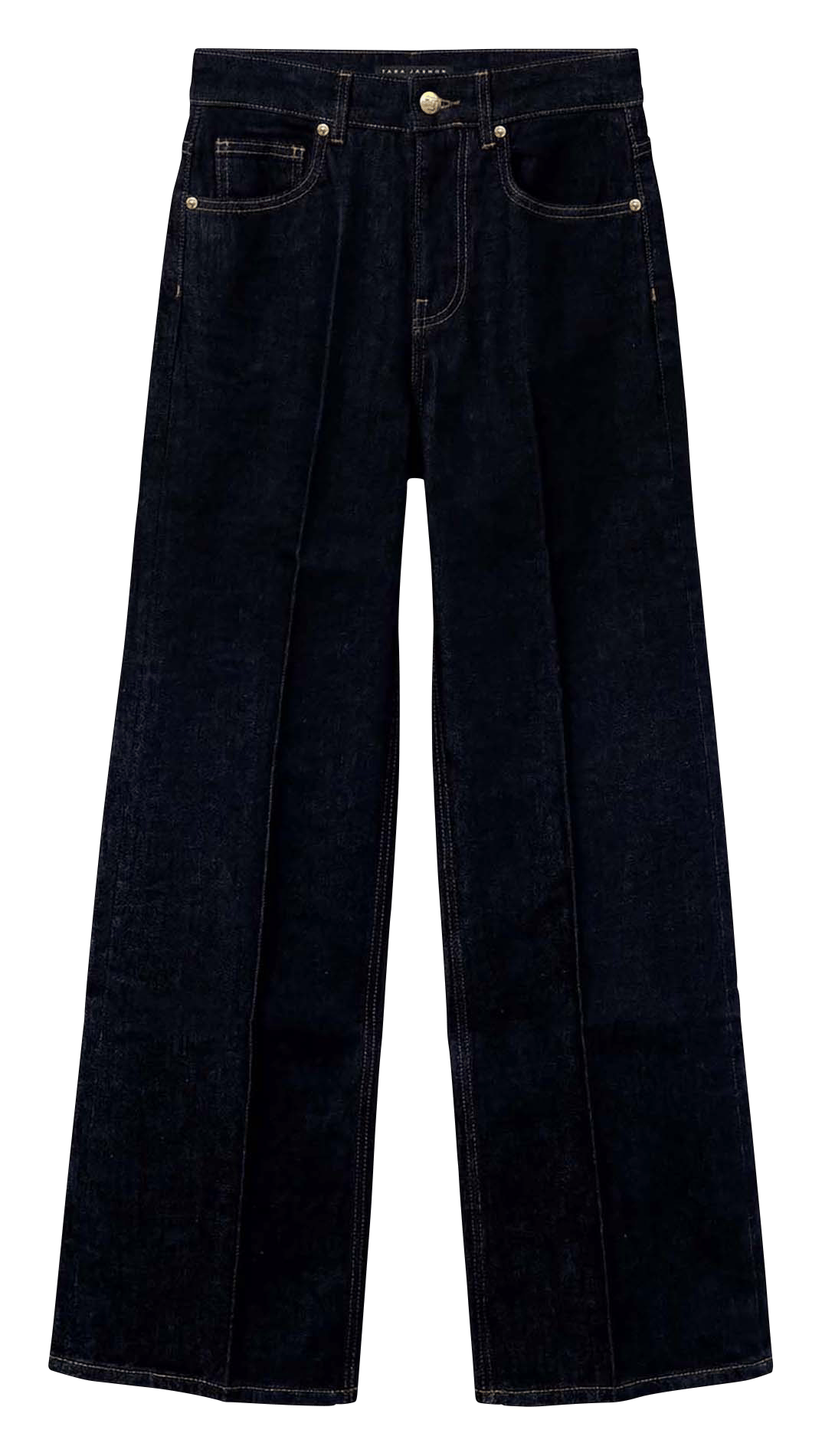 Jean large en coton mélangé TARA JARMON Bleu