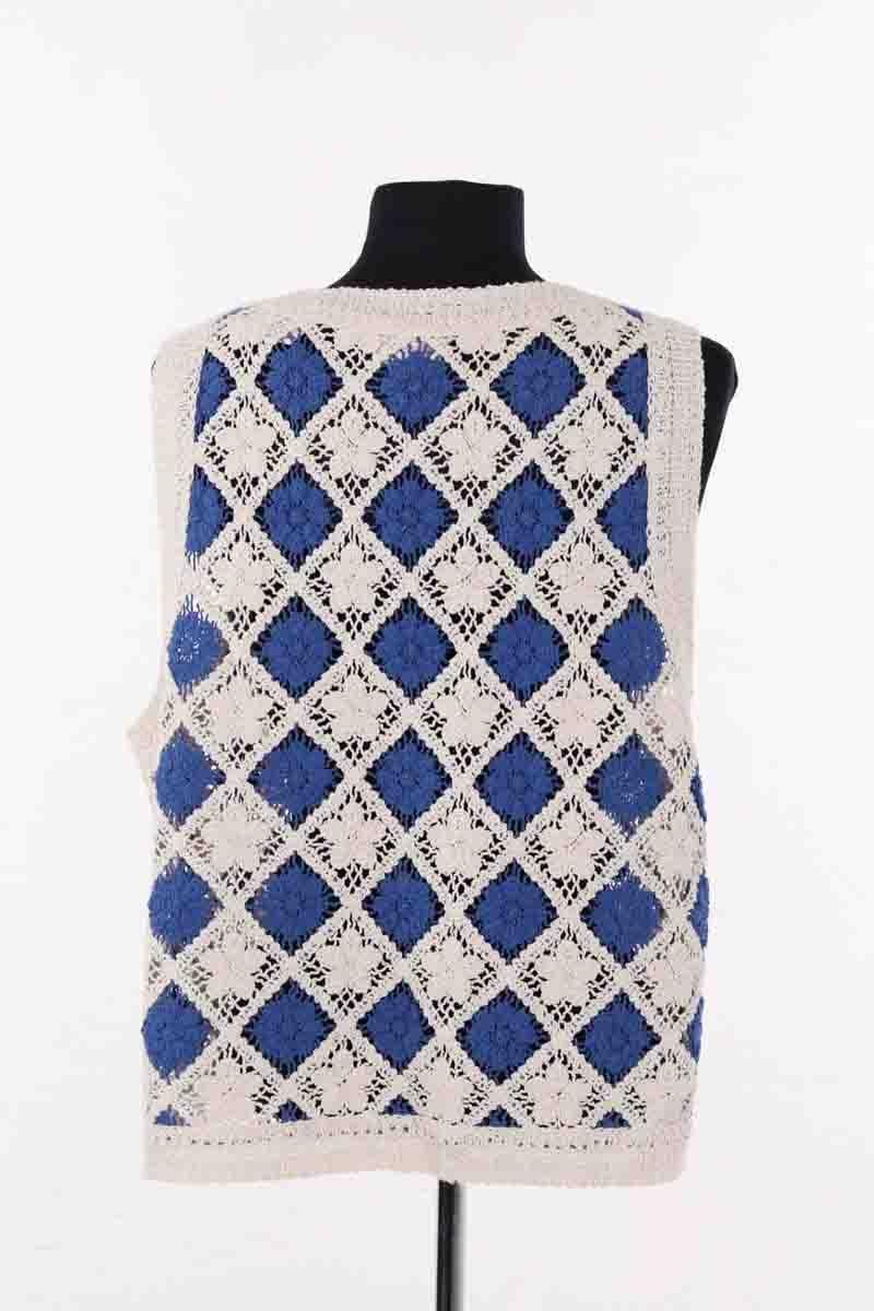 Azawood sleeveless top SEZANE - Seconde main White