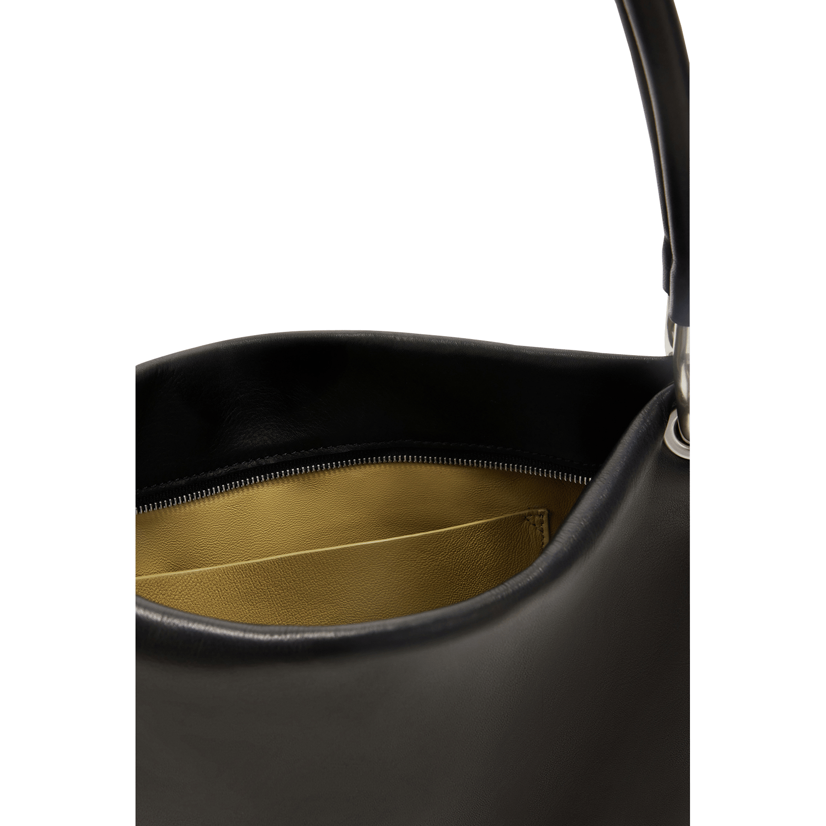 Sac porté épaule en cuir SOEUR Schwarz