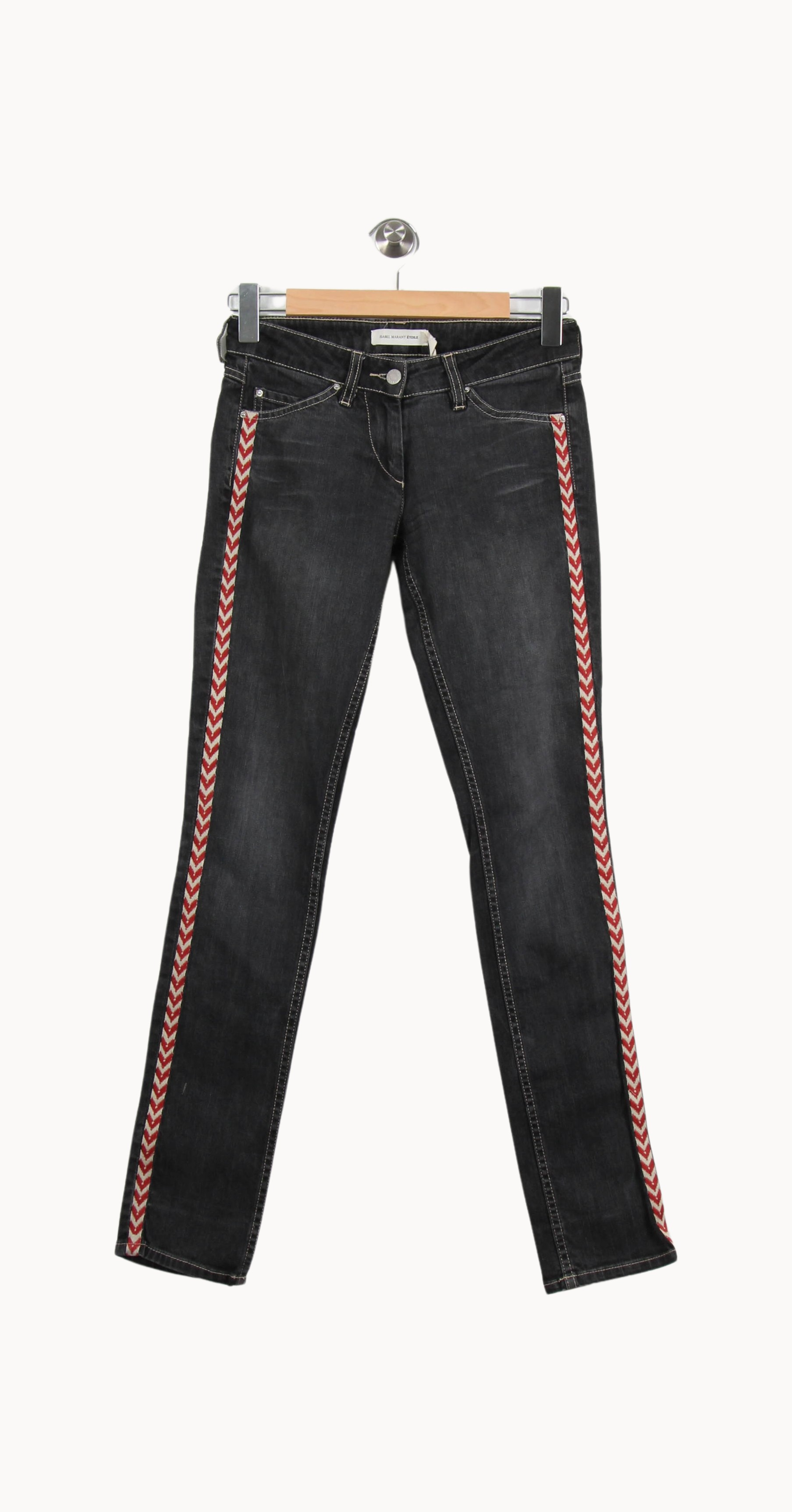 Jeans ISABEL MARANT ÉTOILE - SECONDE MAIN Grey