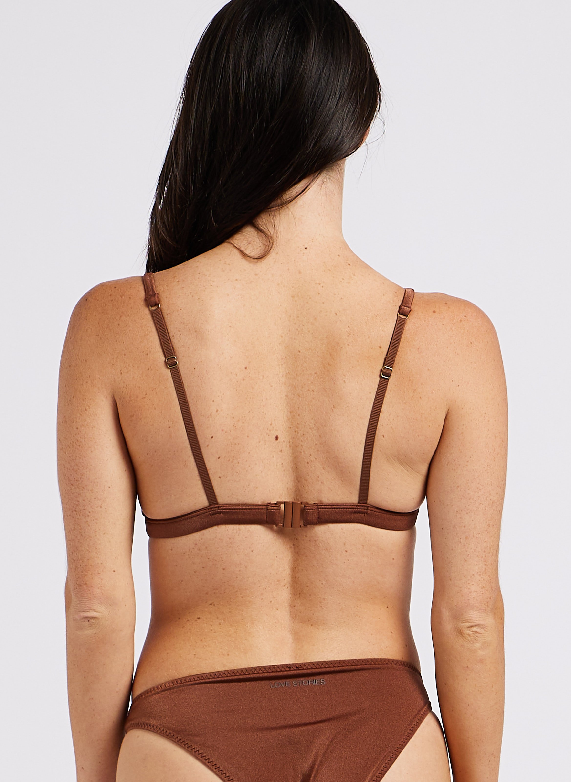 Bikinioberteil LOVE STORIES Braun