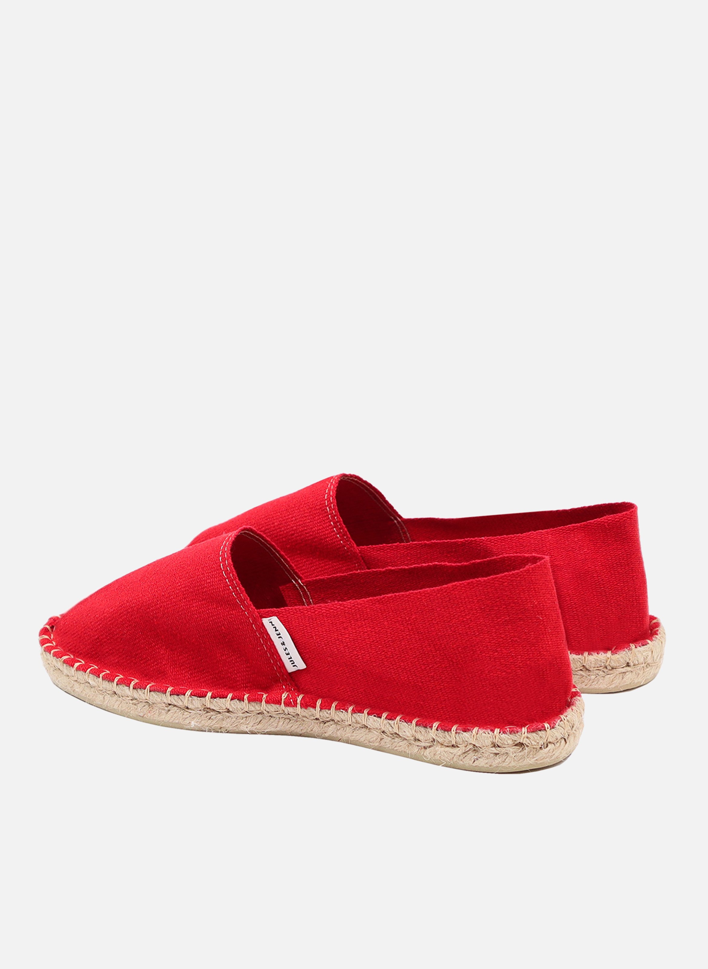 Cotton canvas espadrilles JULES & JENN Red