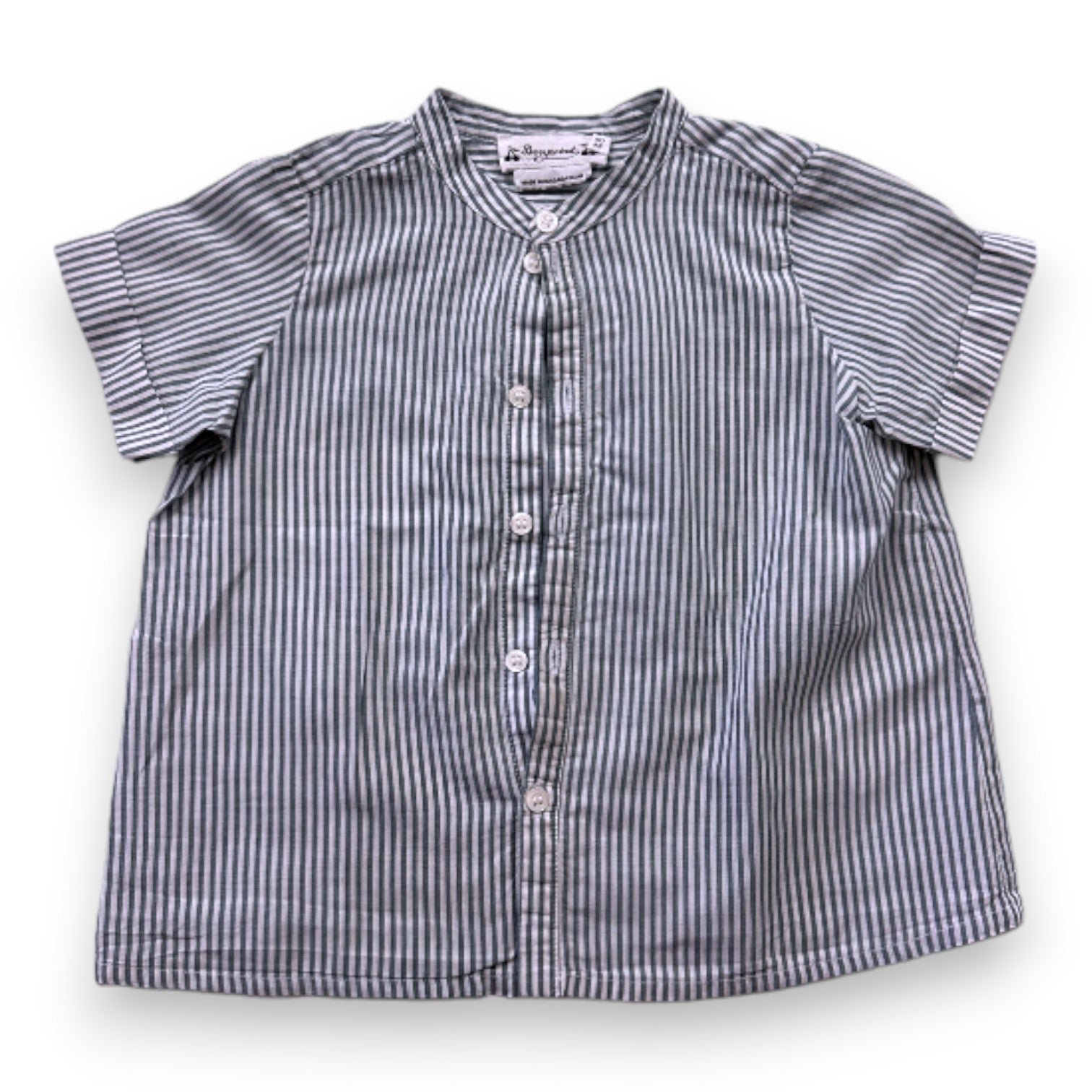 Green baby blouse - 24 months BONPOINT - Seconde Main Green