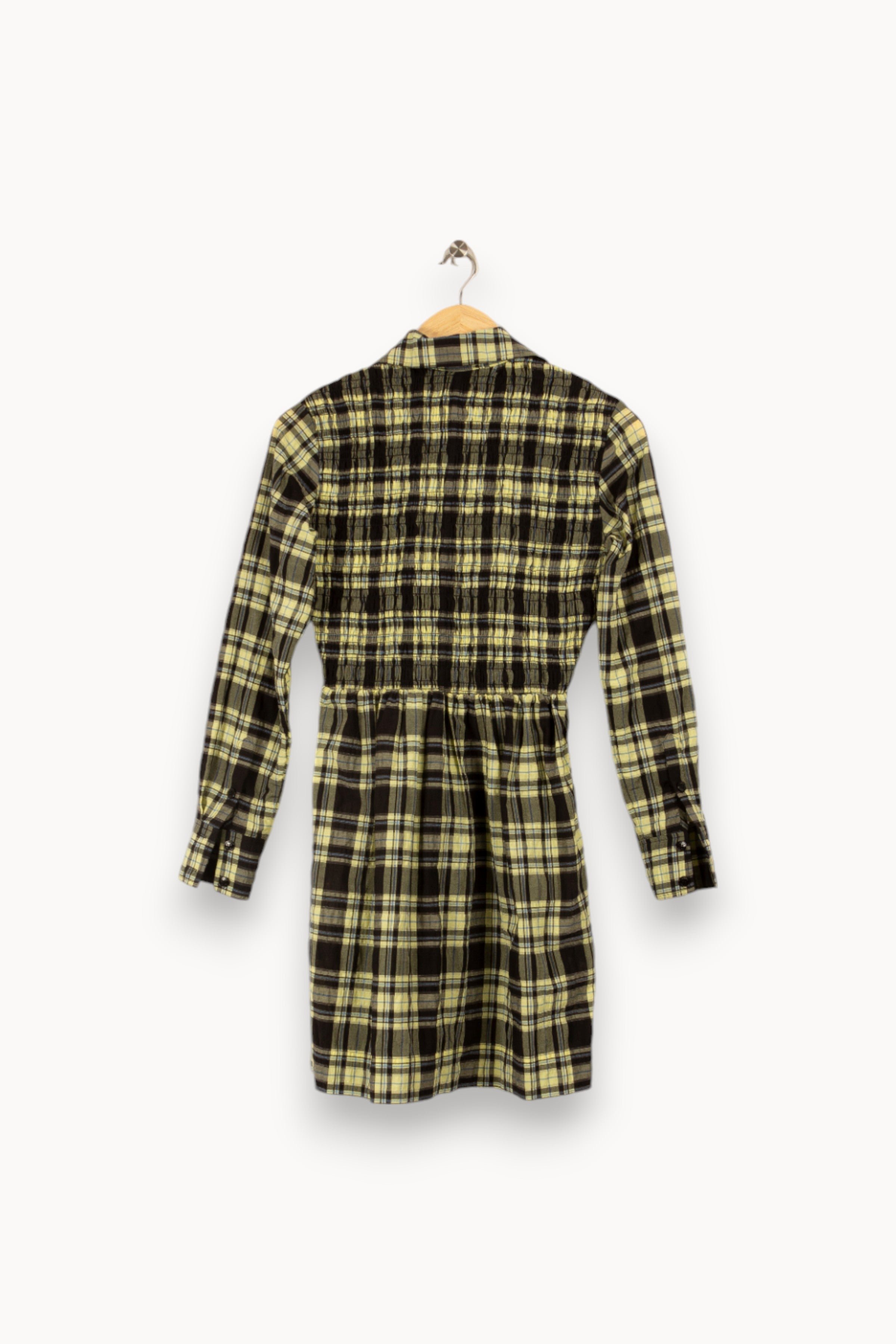 Short dress - ganni GANNI - Seconde Main Yellow