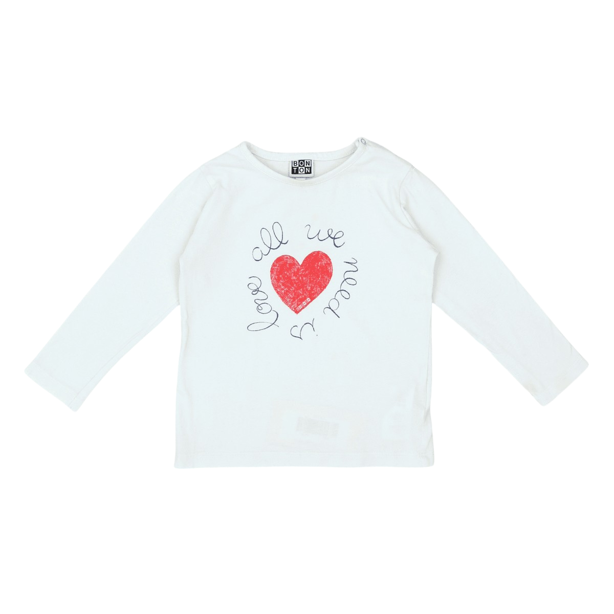 White baby T-shirt - 18 months BONTON - Seconde Main White