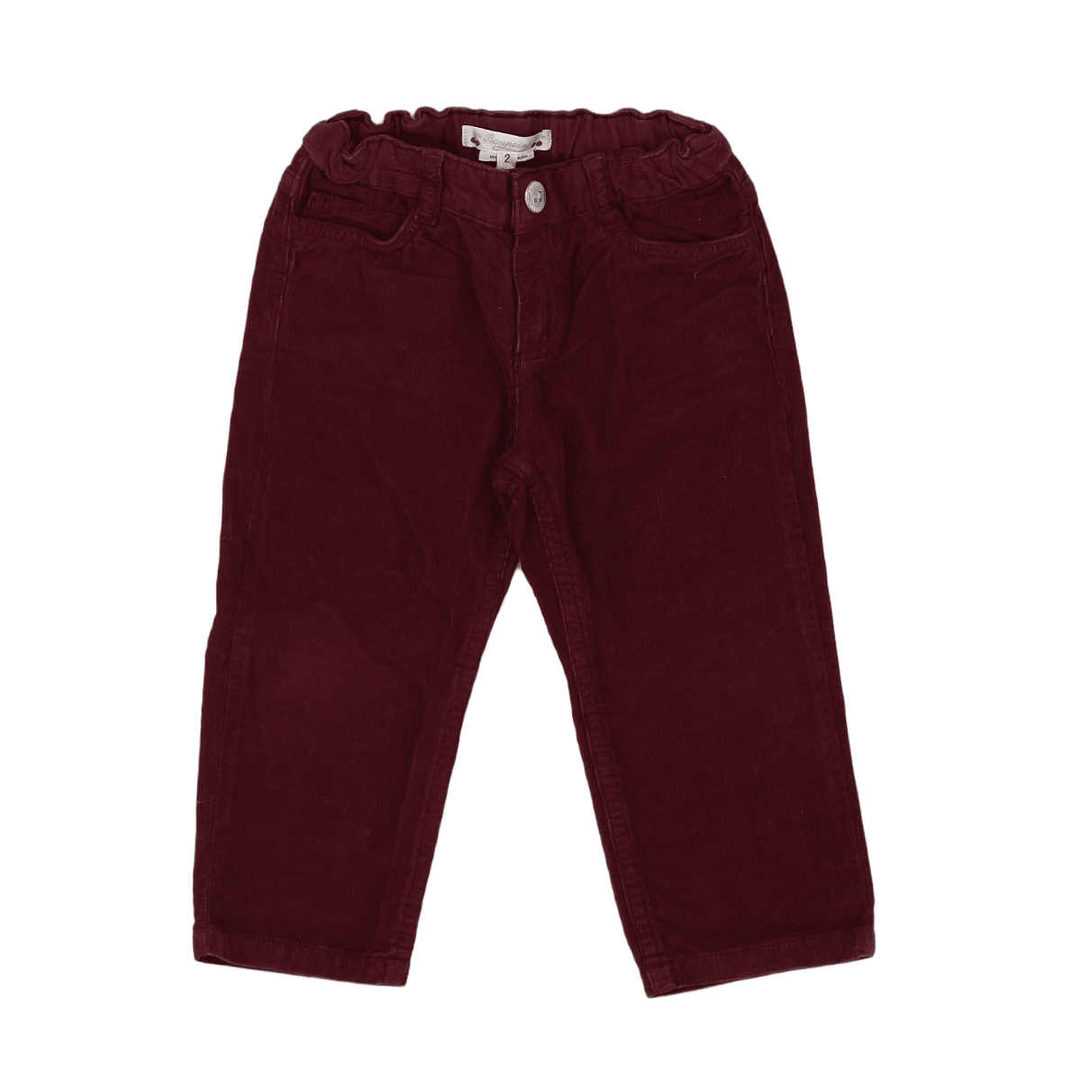 Red baby pants - 24 months BONPOINT - Seconde Main Red