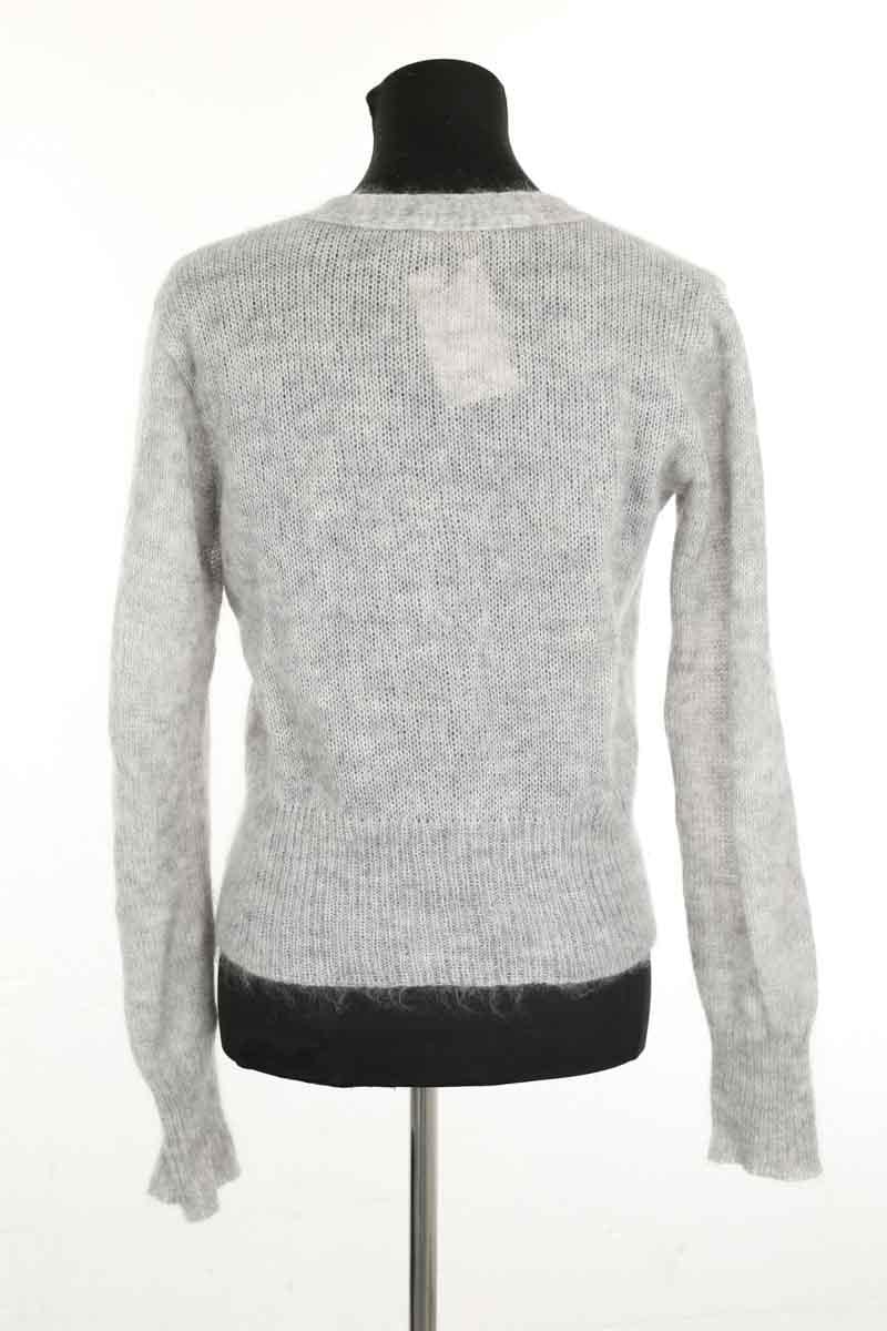 Chip wool cardigan AGNES B. - Seconde Main Grey