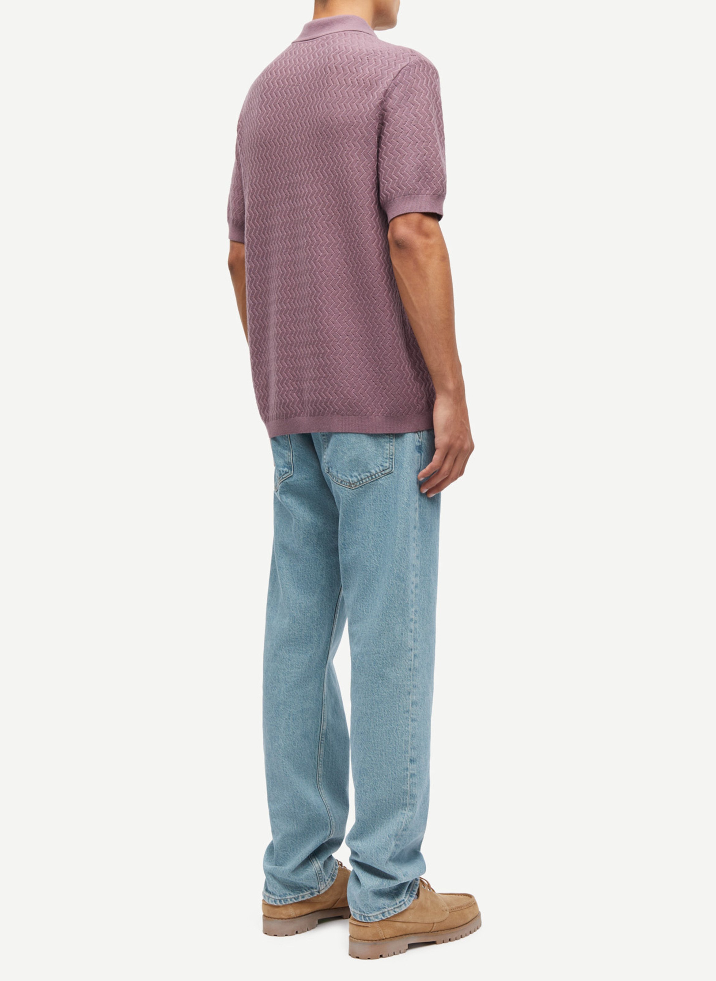 Straight organic cotton jeans SAMSOE SAMSOE Blue