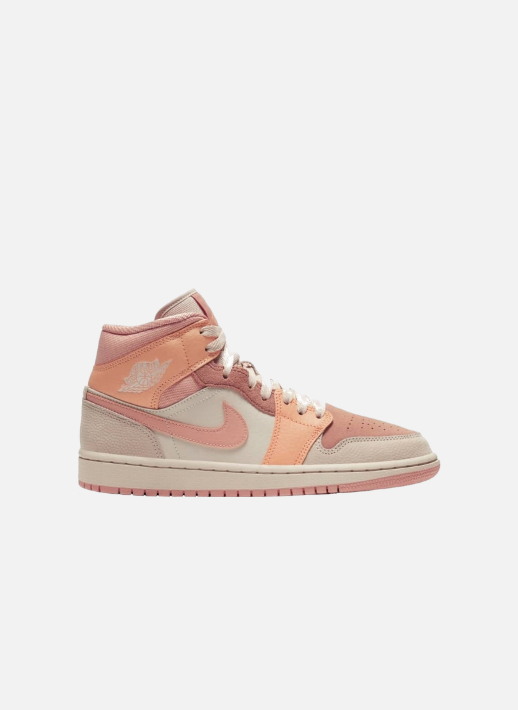 Air Jordan 1 Mid Apricot Orange ATOMIC ORANGE/APRICOT AGATE-TE Orange