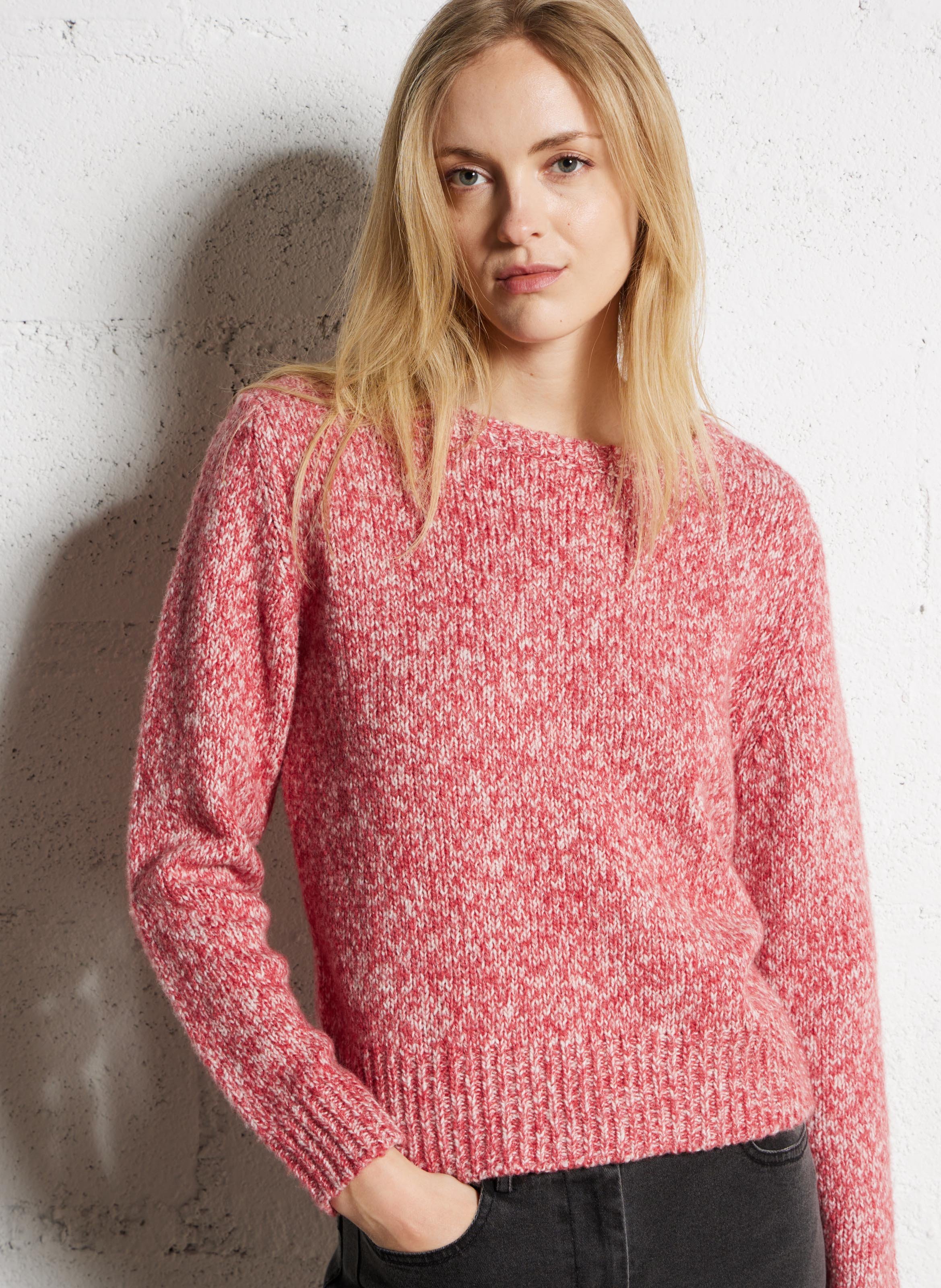 Pull droit en maille tricotée NICE THINGS