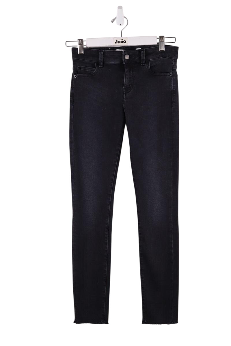 Cotton skinny jeans IRO - Seconde Main Black