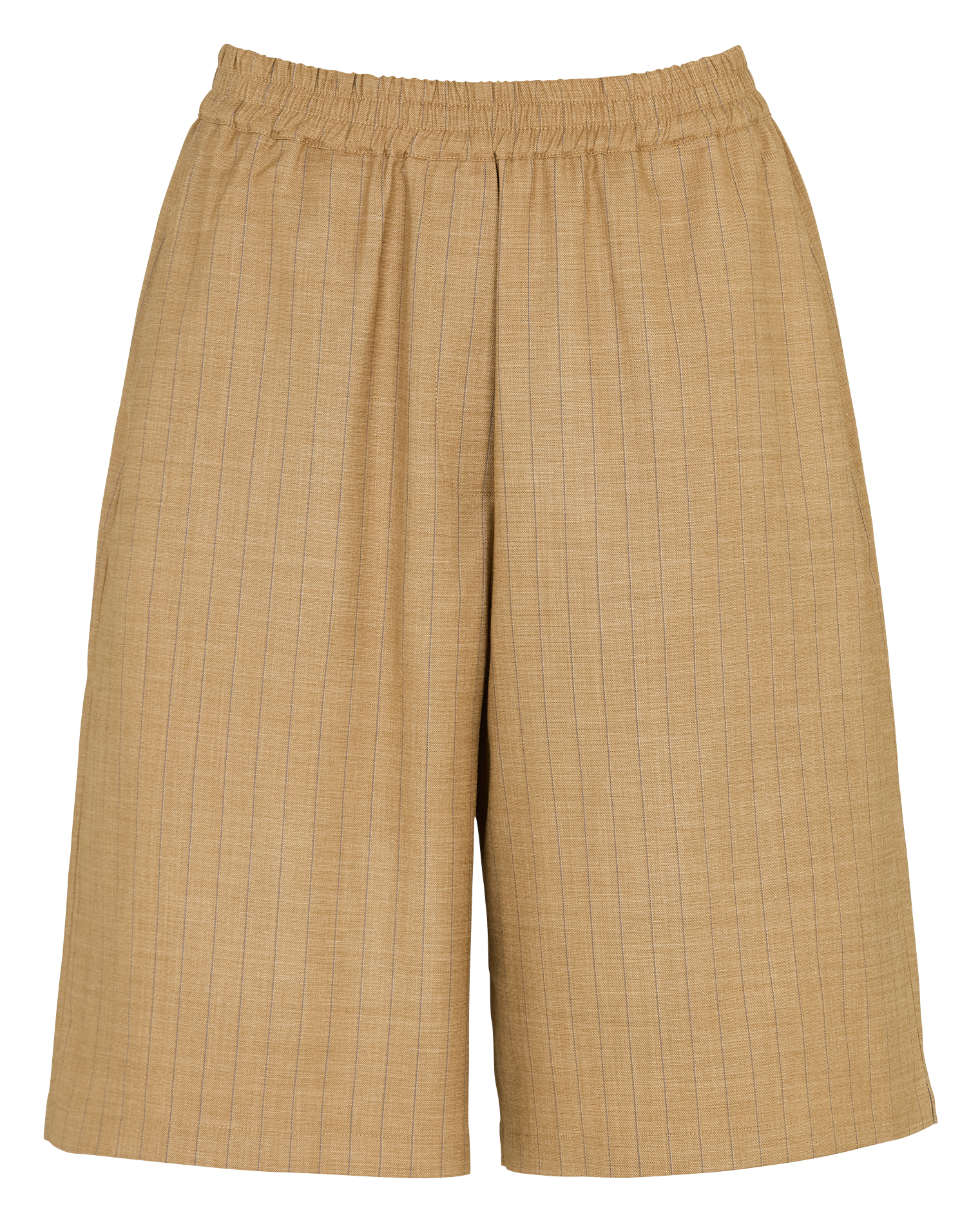 Kurzer langer gestreifter Rock STELLA NOVA Khaki