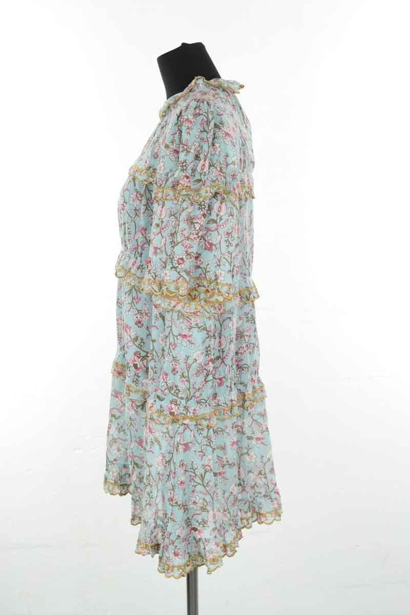 Cotton dress ISABEL MARANT ÉTOILE - SECONDE MAIN Blue