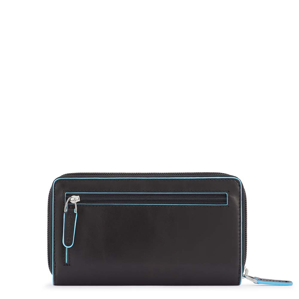Babylon leather wallet PIQUADRO Black