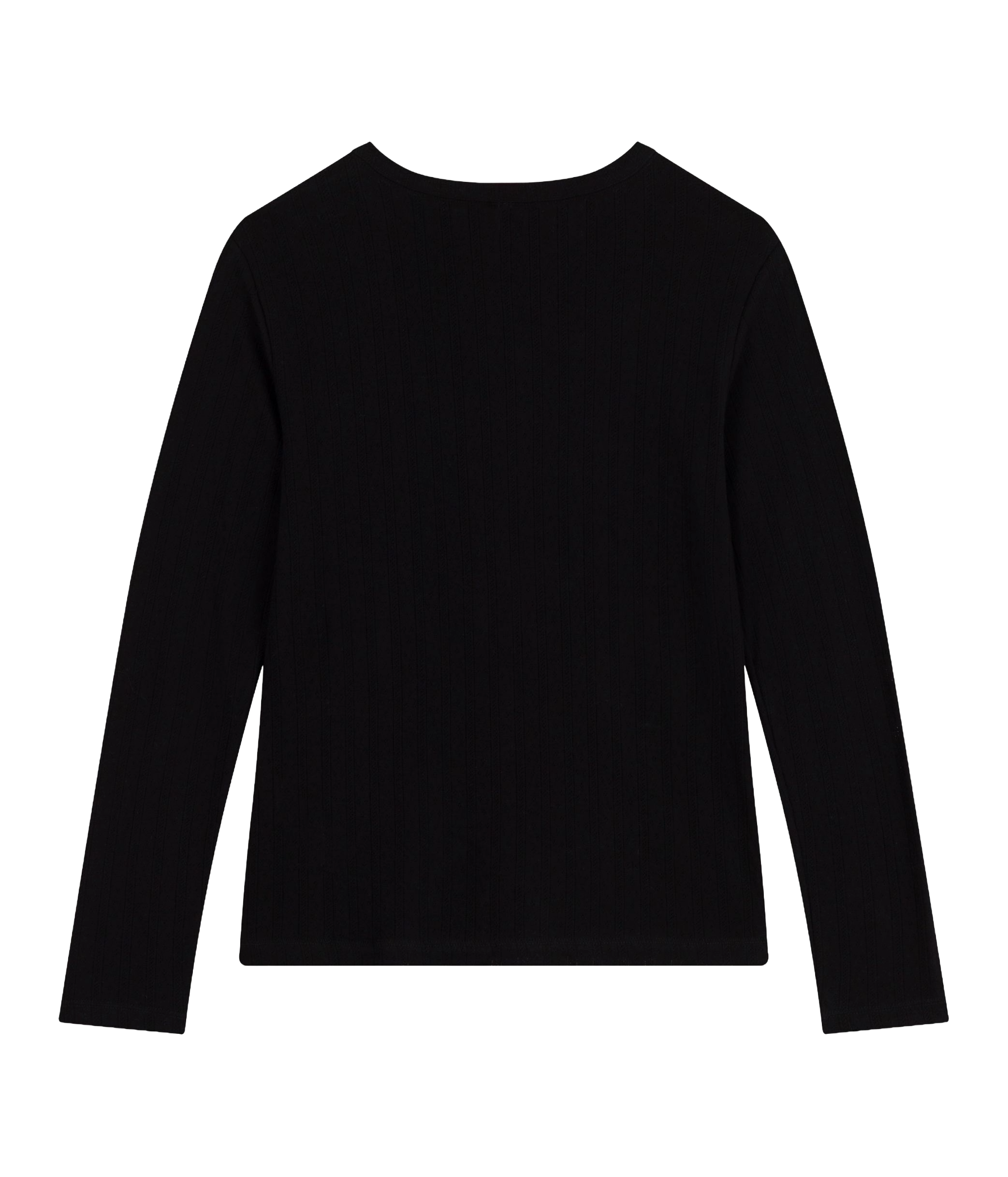 Fitted cotton t-shirt PETIT BATEAU Black