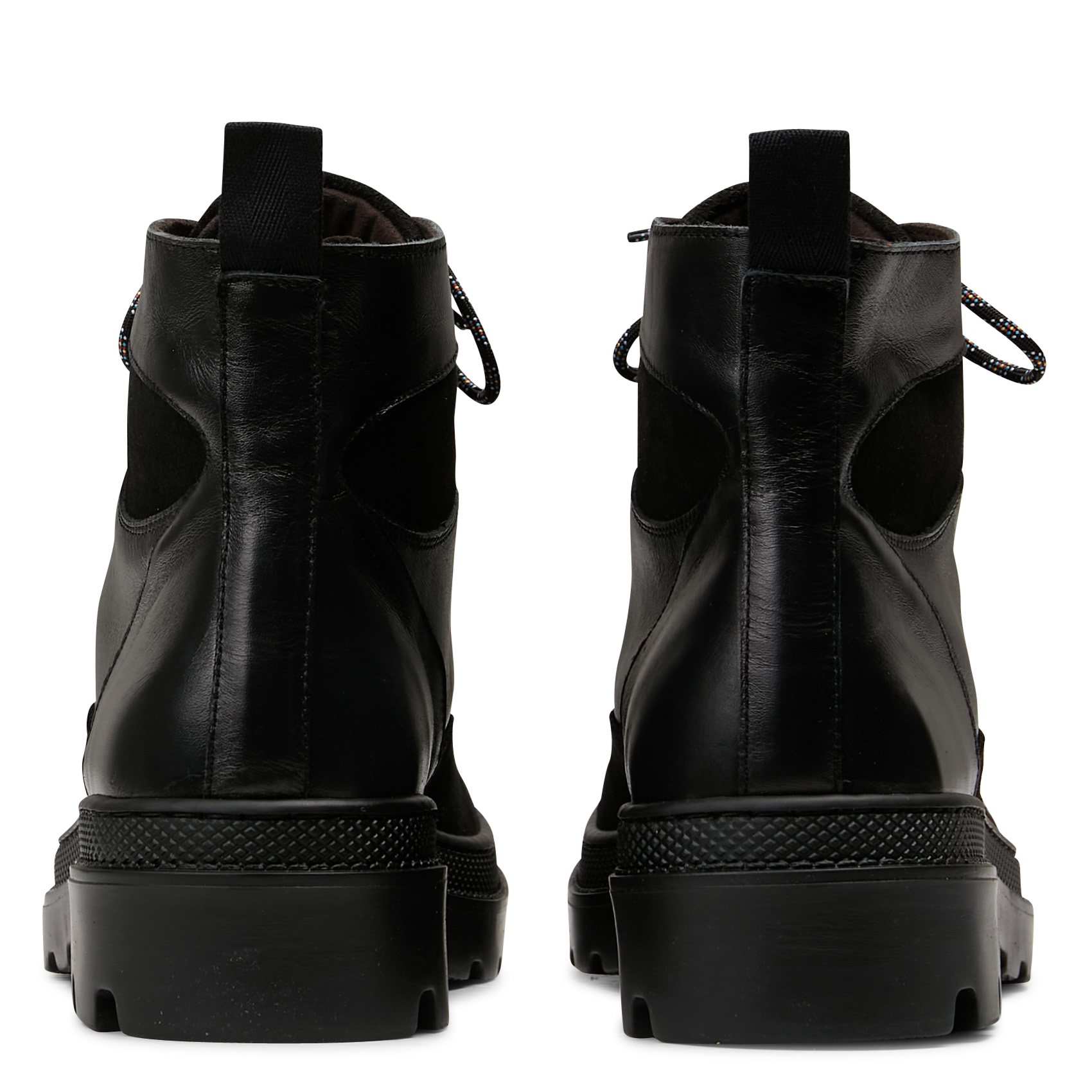 Boots en cuir  NAGUISA Noir