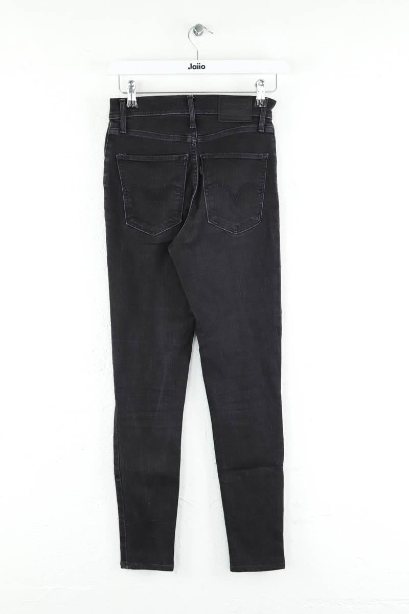 Cotton skinny jeans LEVI'S - Seconde main Black
