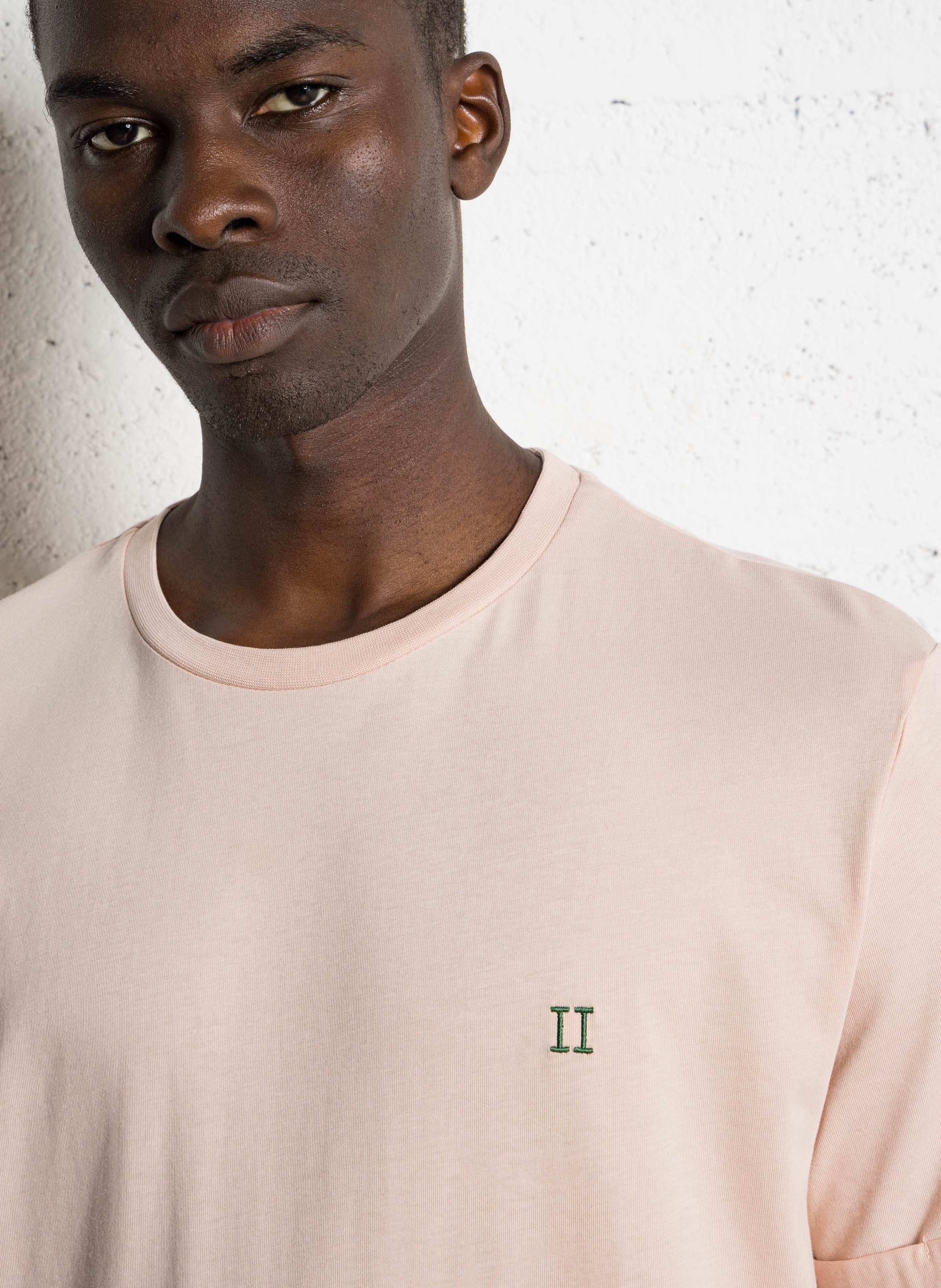 Tee-shirt droit en coton bio LES DEUX Rose