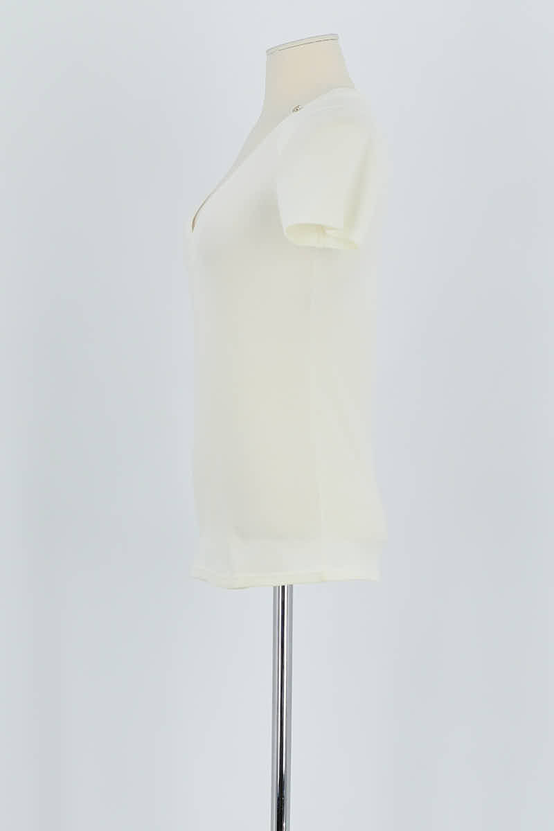 T-shirt LACOSTE - SECONDE MAIN White