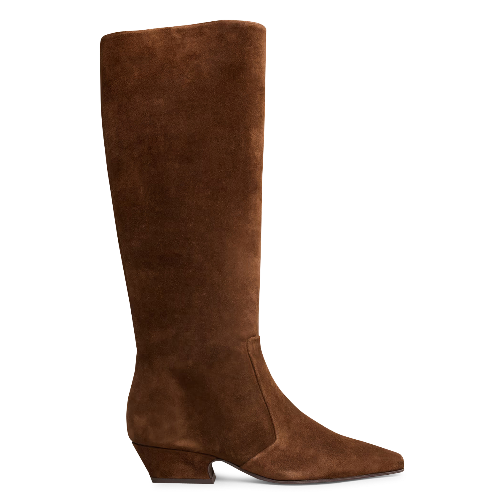 Suede boots JONAK Brown