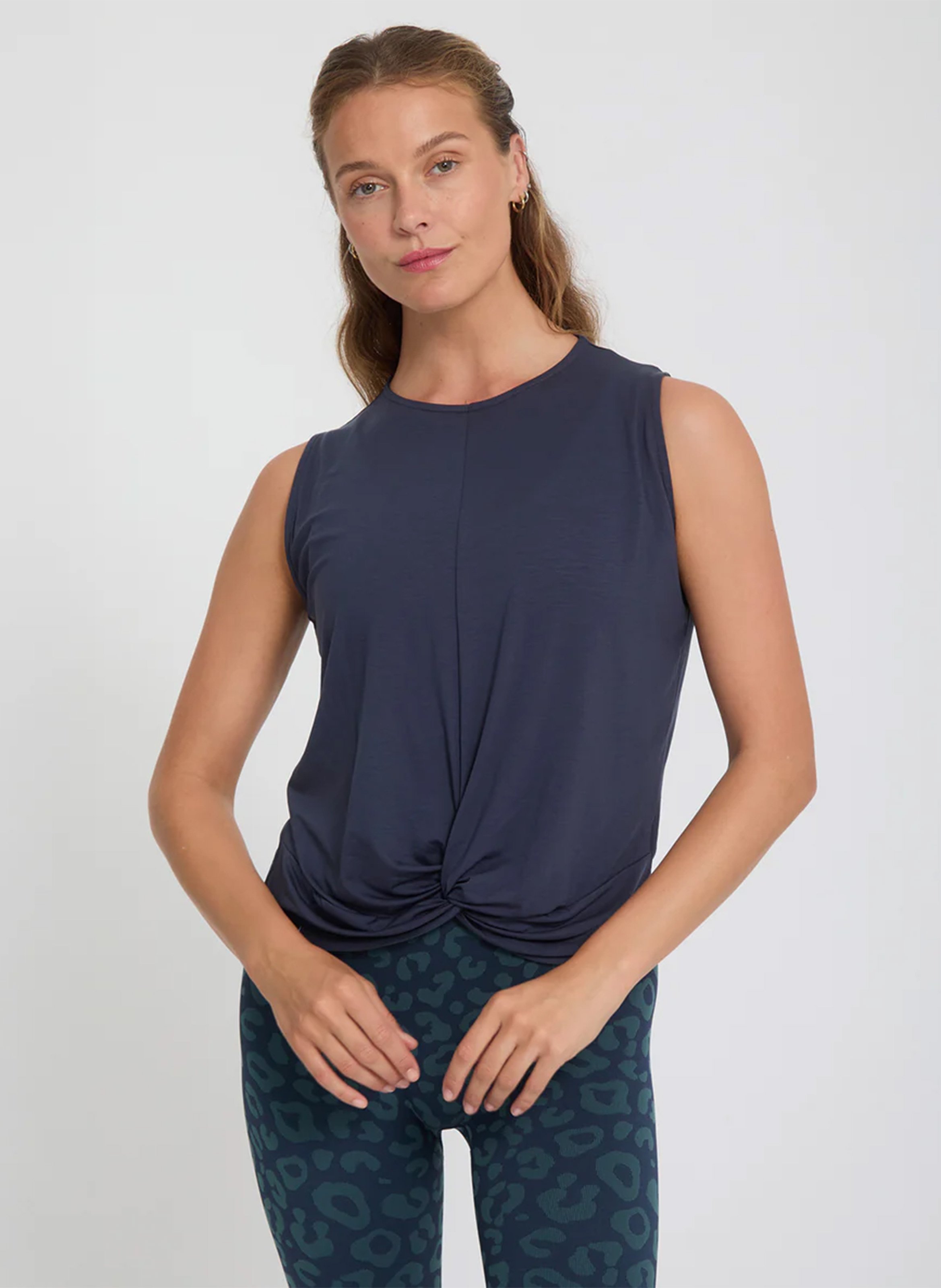 Débardeur de yoga droit en maille fine YOGA SEARCHER