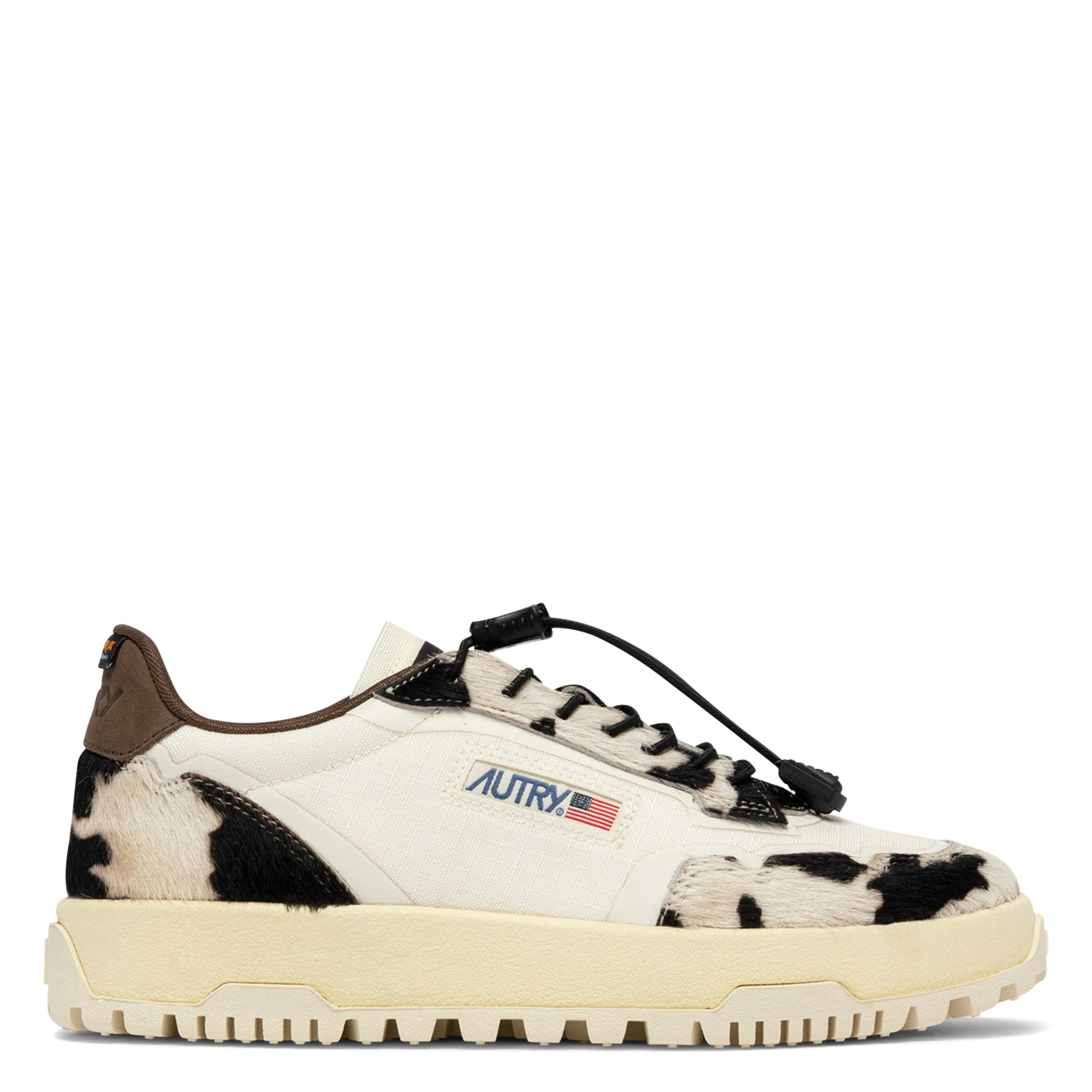 Baskets basses à lacets AUTRY Multicolore