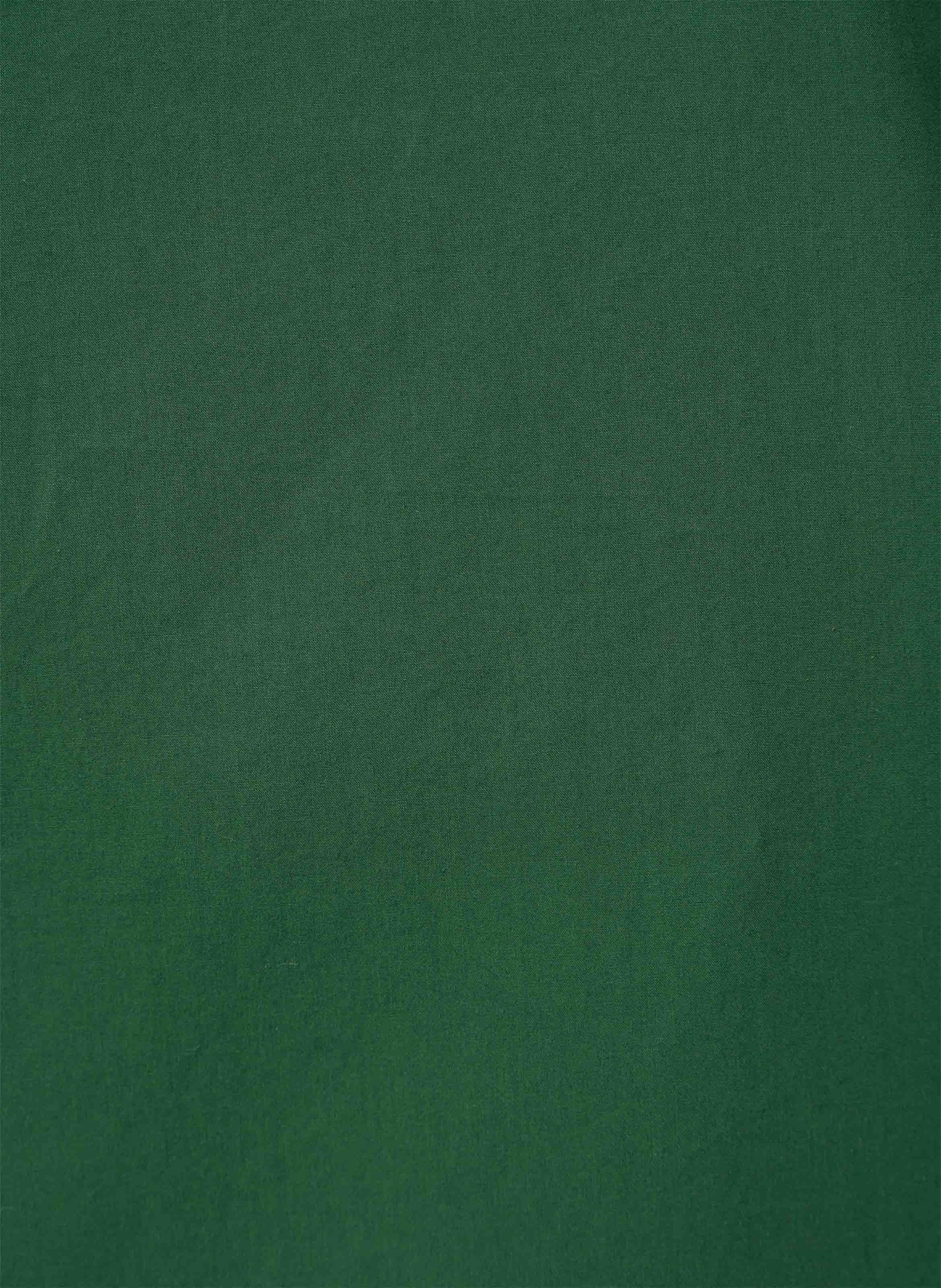 Chemise col classique manches contrastantes en coton HUMILITY Green