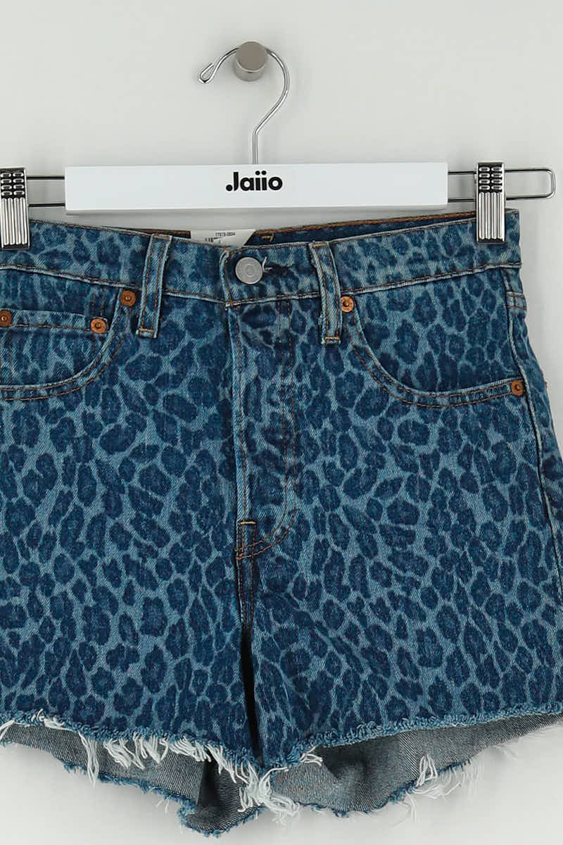 Short LEVI'S - Seconde main Bleu