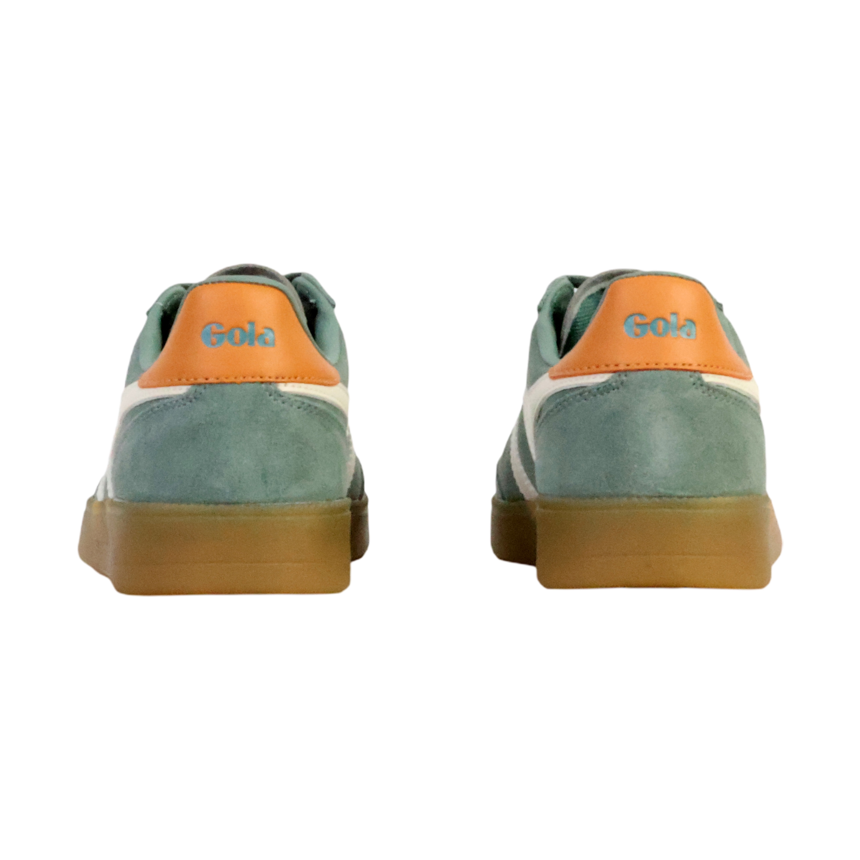 Leather basket sneaker Green