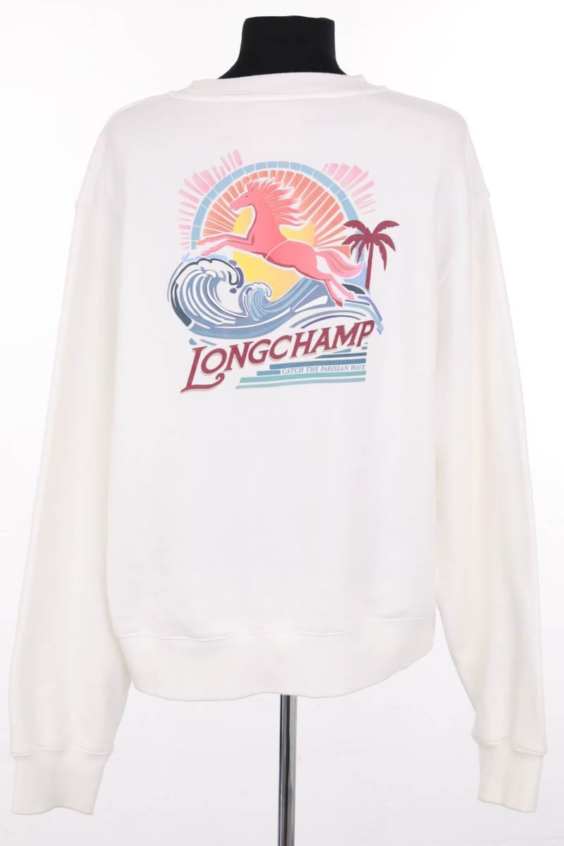 Sweatshirt LONGCHAMP - Seconde Main White