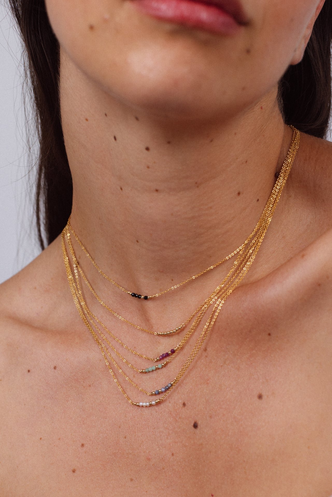 Thea Short Necklace - Sapphire YAY Blue