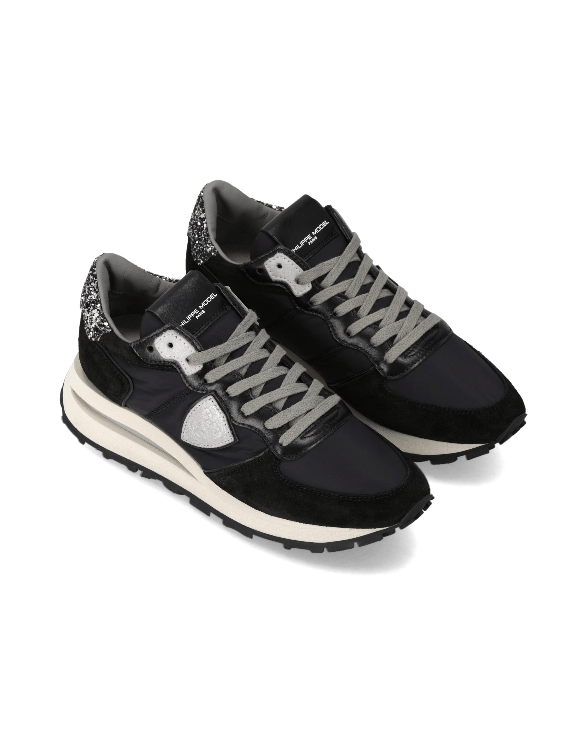 High-top running sneakers PHILIPPE MODEL Black
