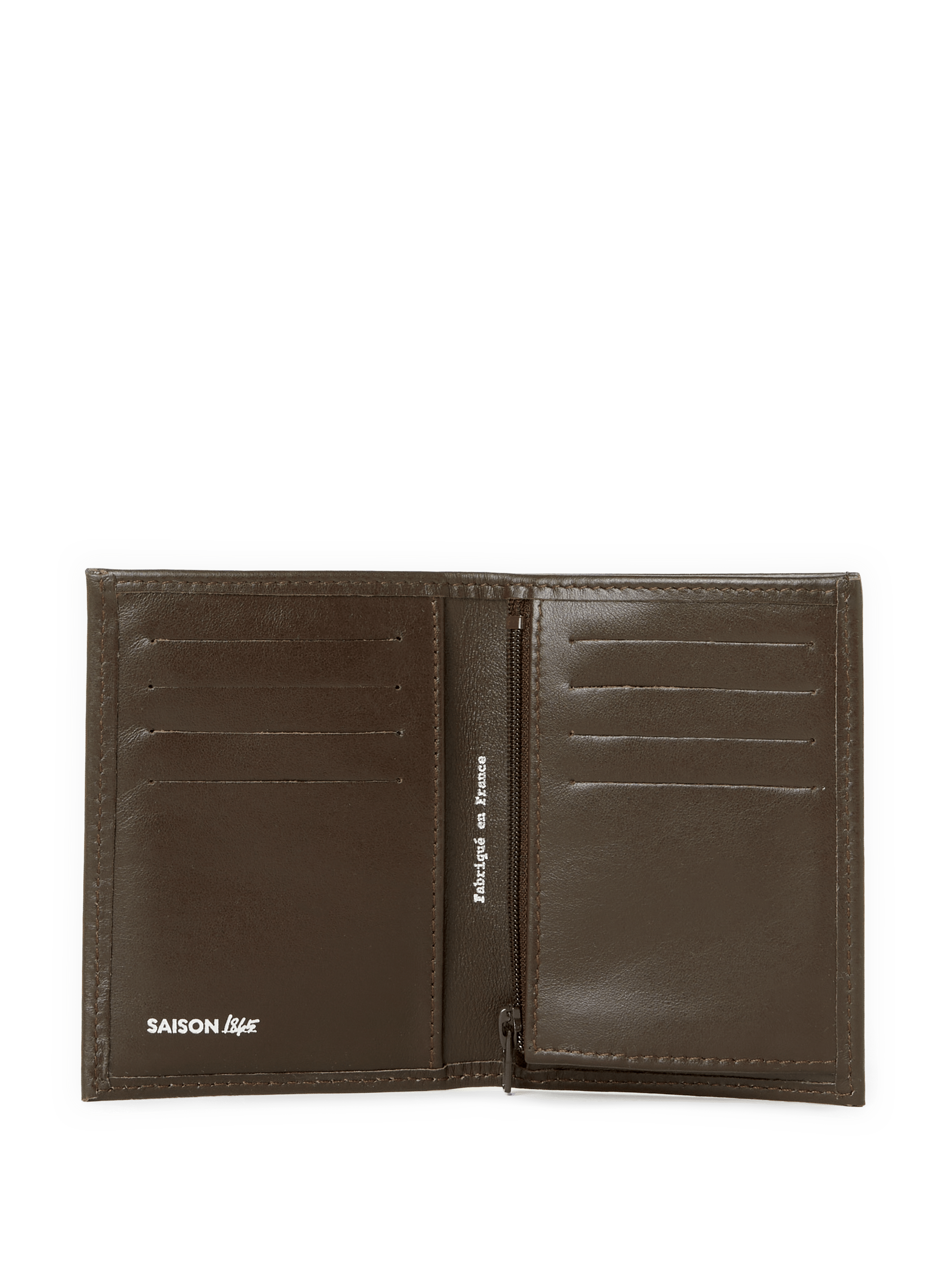 Leather card holder SAISON 1865 Brown