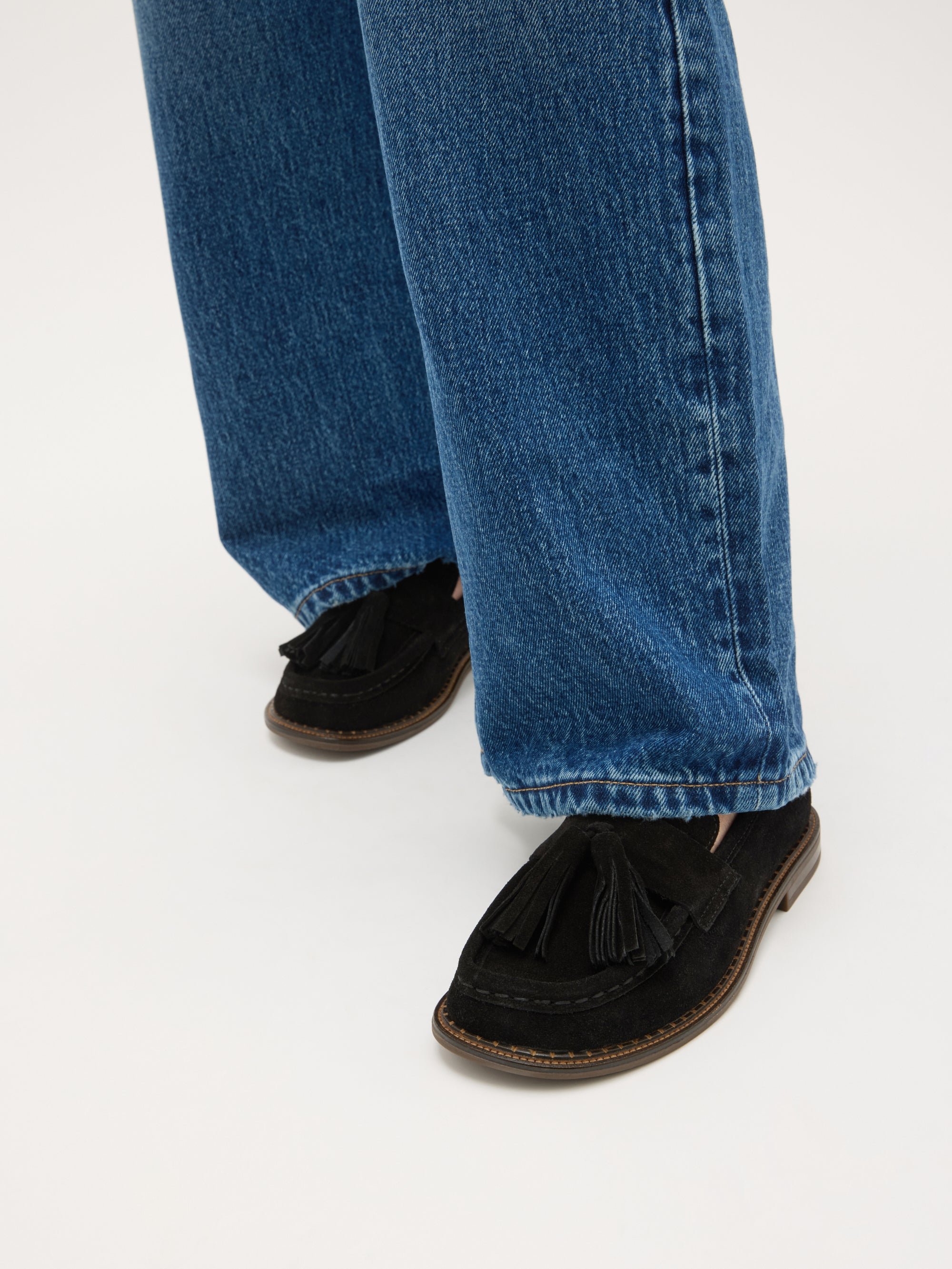 Loafers with flat heel VANESSA WU Black