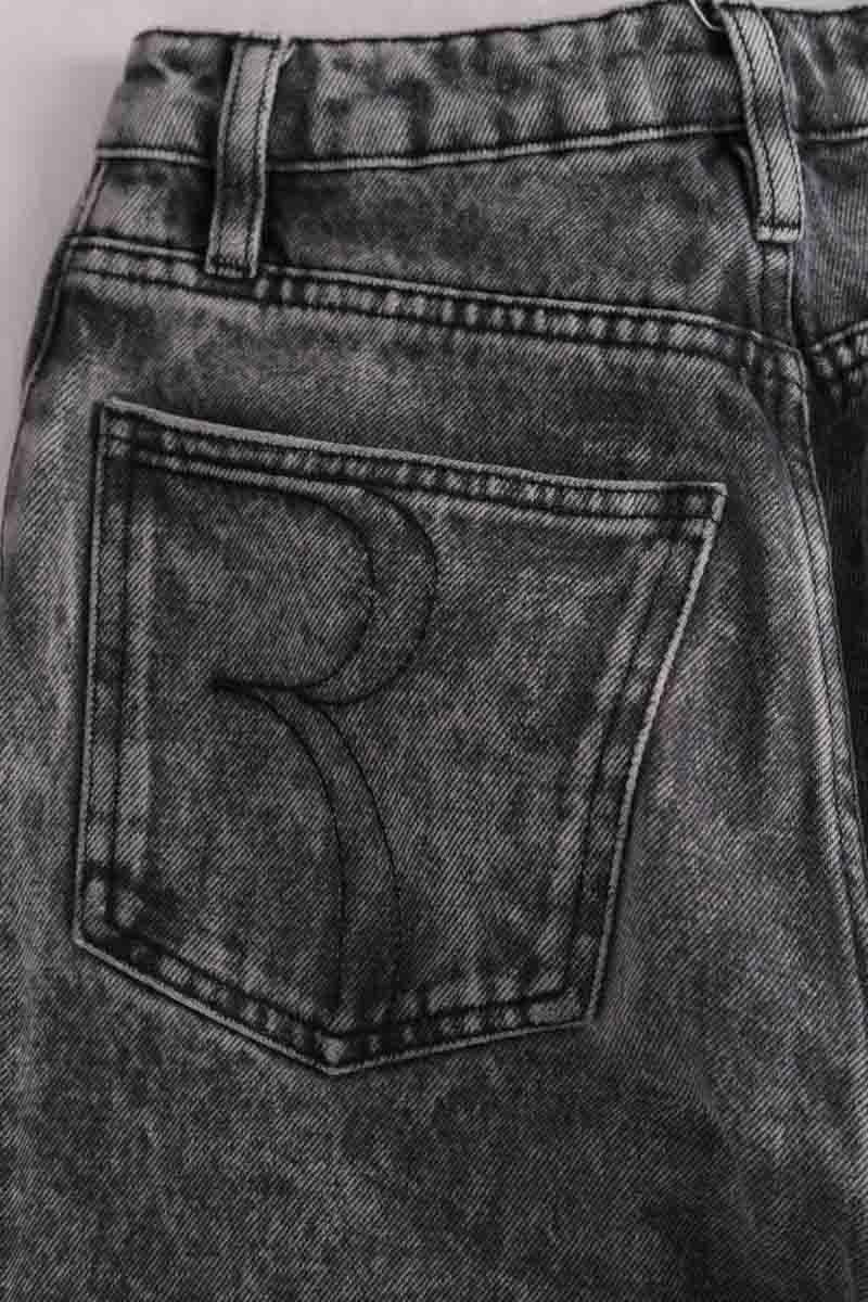 Straight jeans ROUJE - Seconde Main Grey