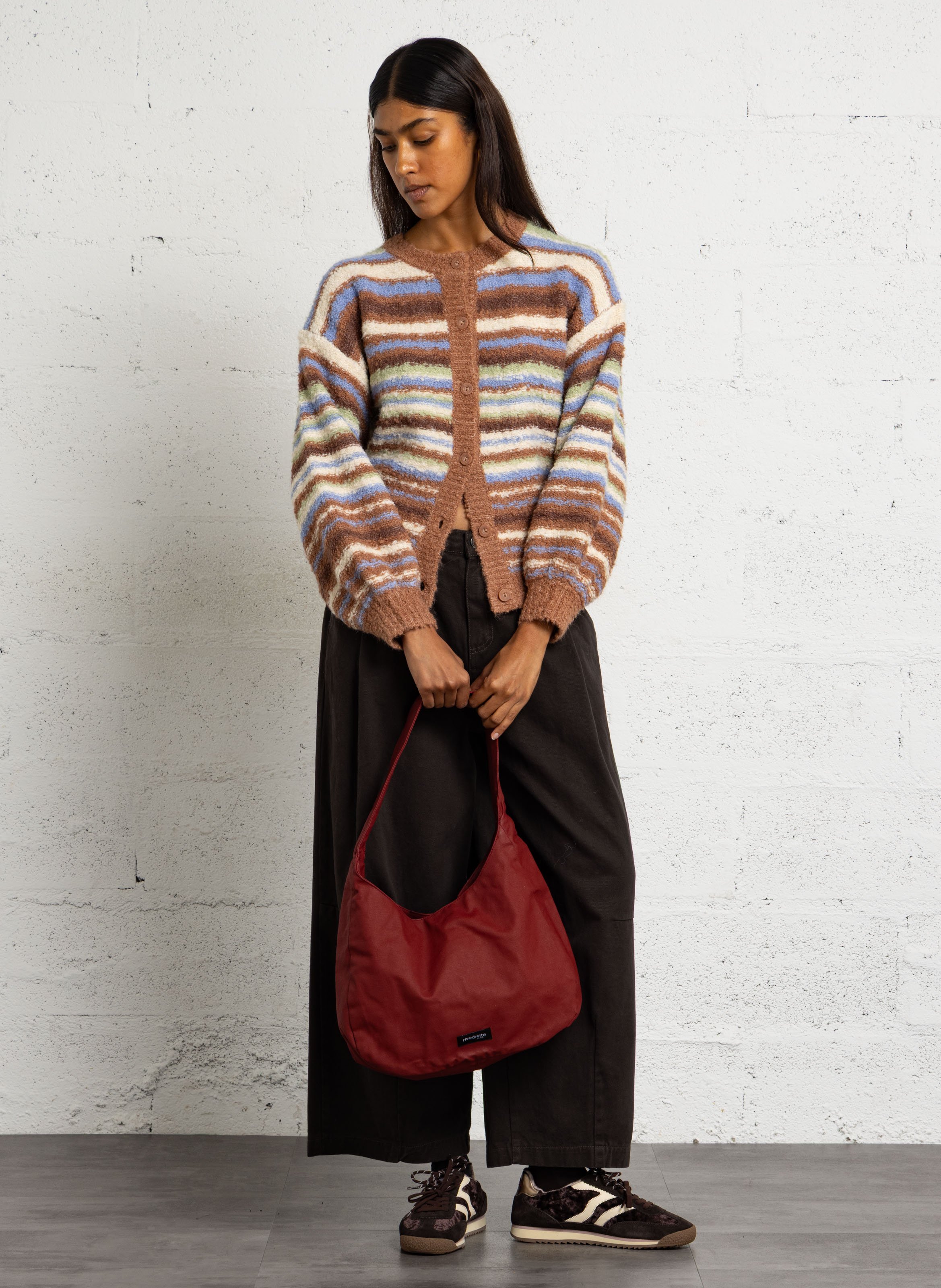 Shopper aus Bio-Baumwolle RIVEDROITE PARIS Rot