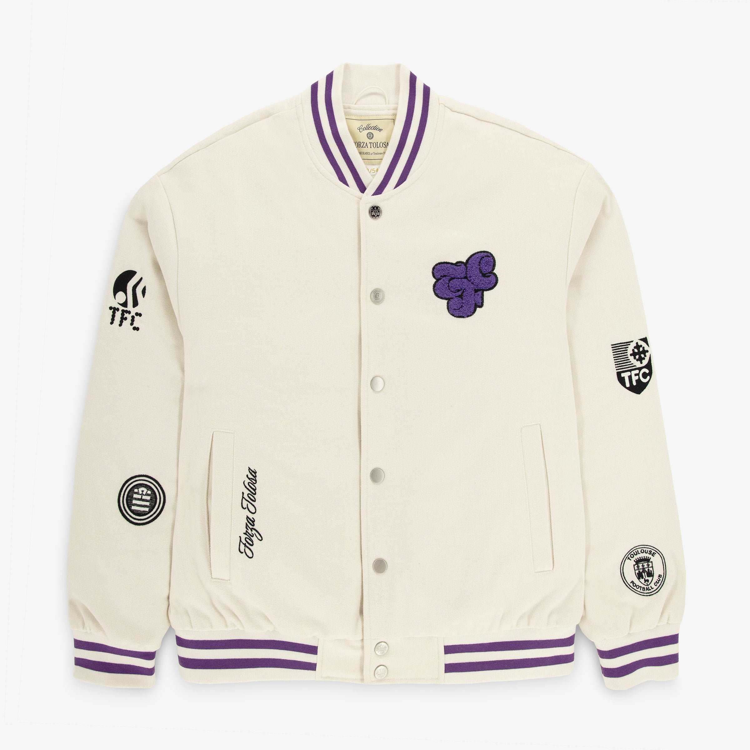 Teddy parka jacket SERGE BLANCO White