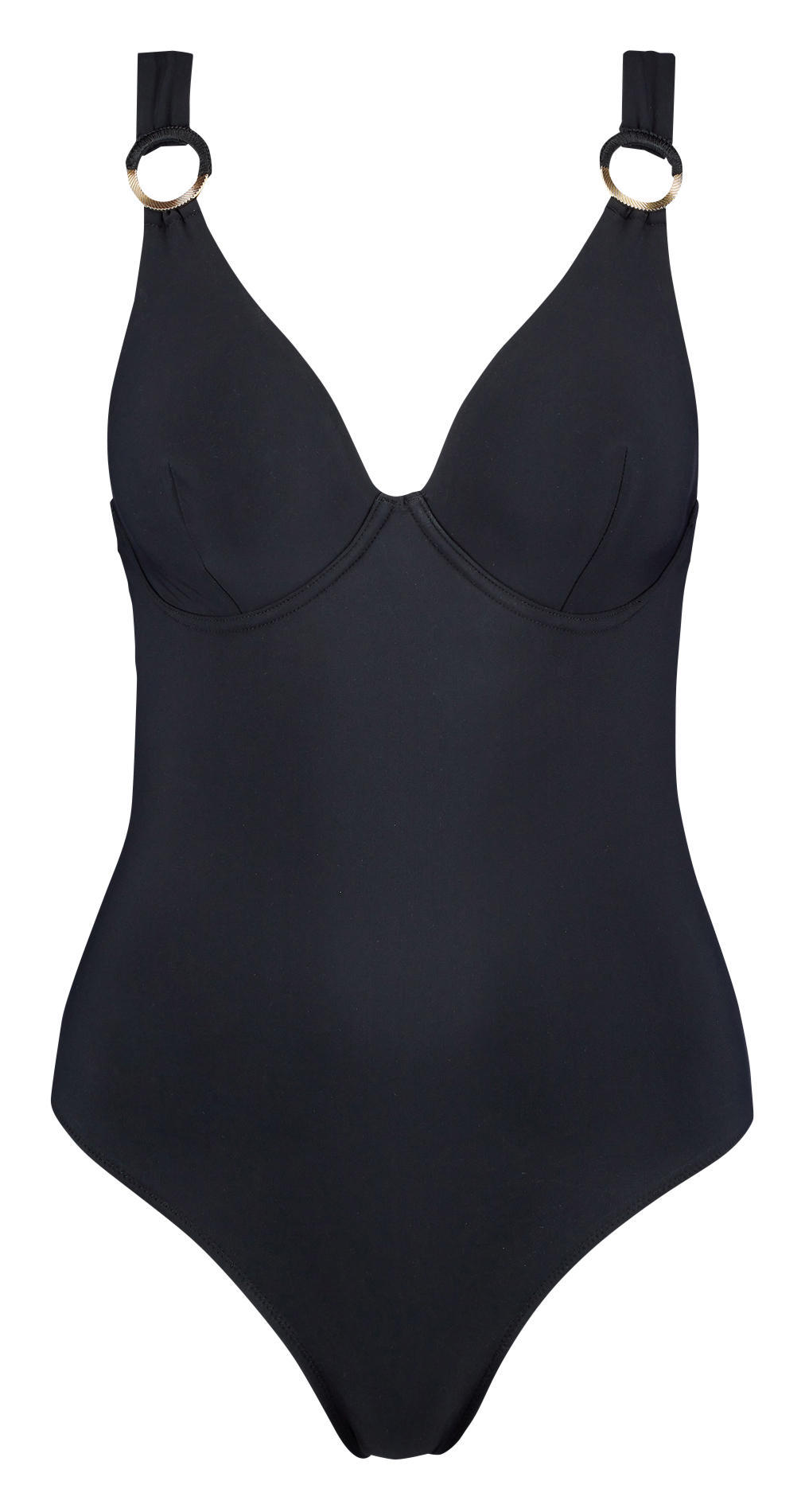 Onepiece Underwired Swimsuit Noir Aubade Women Place des Tendances
